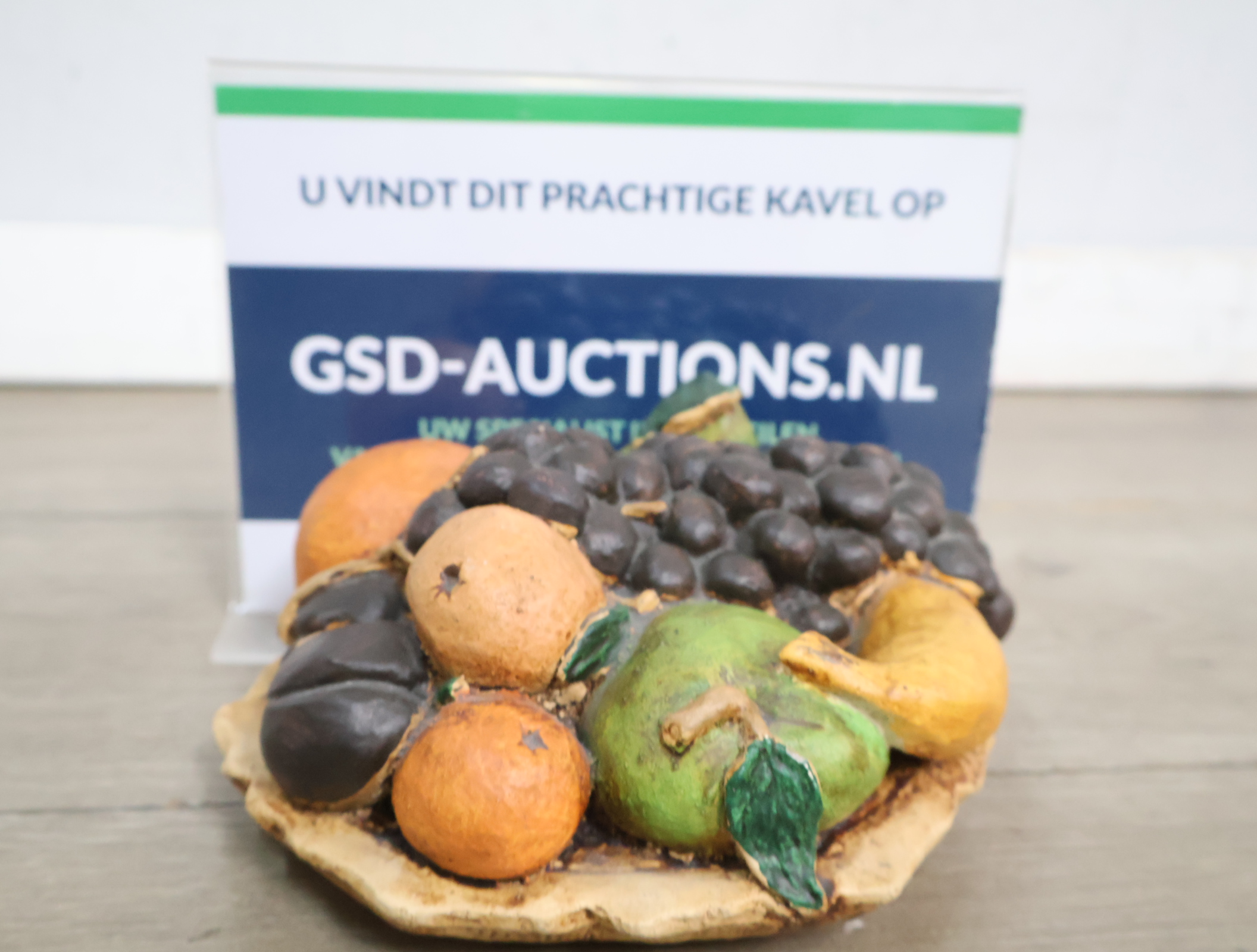 Decoratief fruitschaaltje'' – foto 2 – kavel bij GSD Auctions, Zoeterwoude