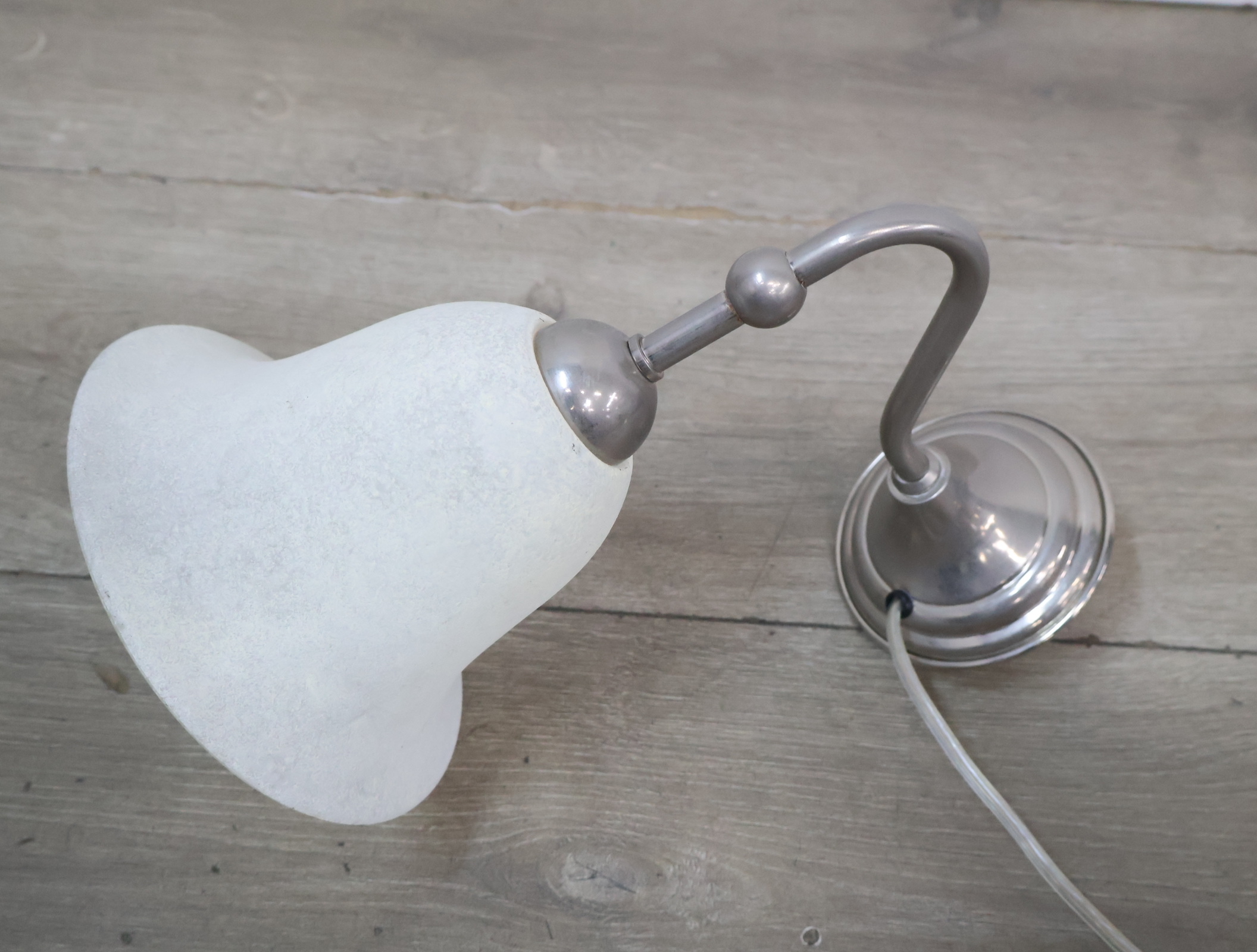 Wandlamp met witte kap'' – foto 5 – kavel bij GSD Auctions, Zoeterwoude