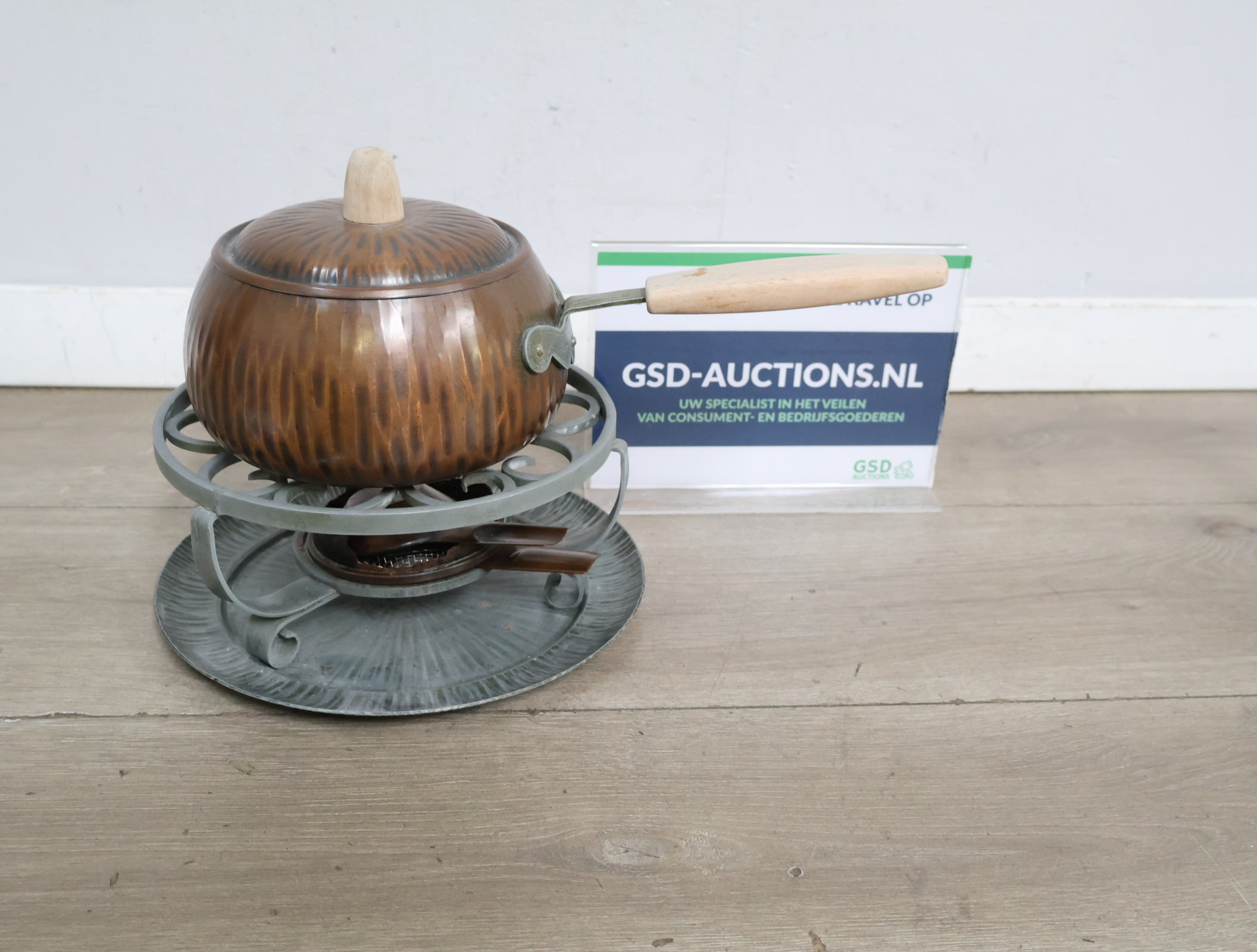Vintage fondueset'' – kavel bij GSD Auctions, Zoeterwoude