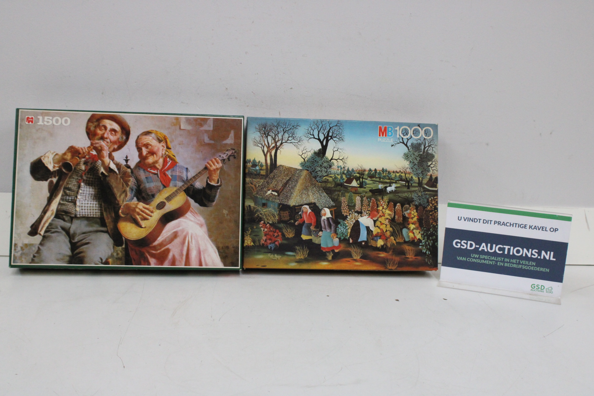 Set van twee legpuzzels'' – kavel bij GSD Auctions, Zoeterwoude