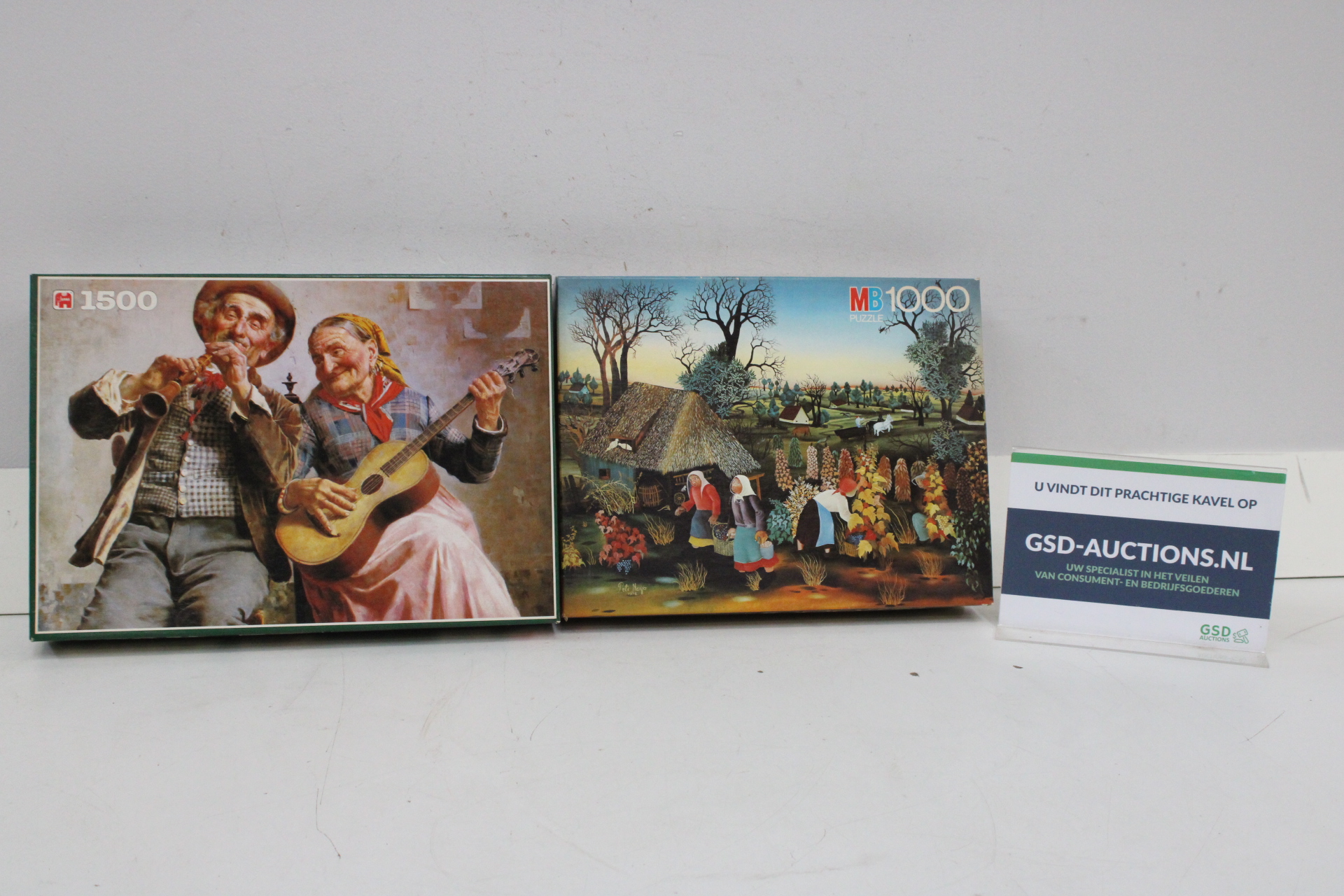 Set van twee legpuzzels'' – foto 2 – kavel bij GSD Auctions, Zoeterwoude