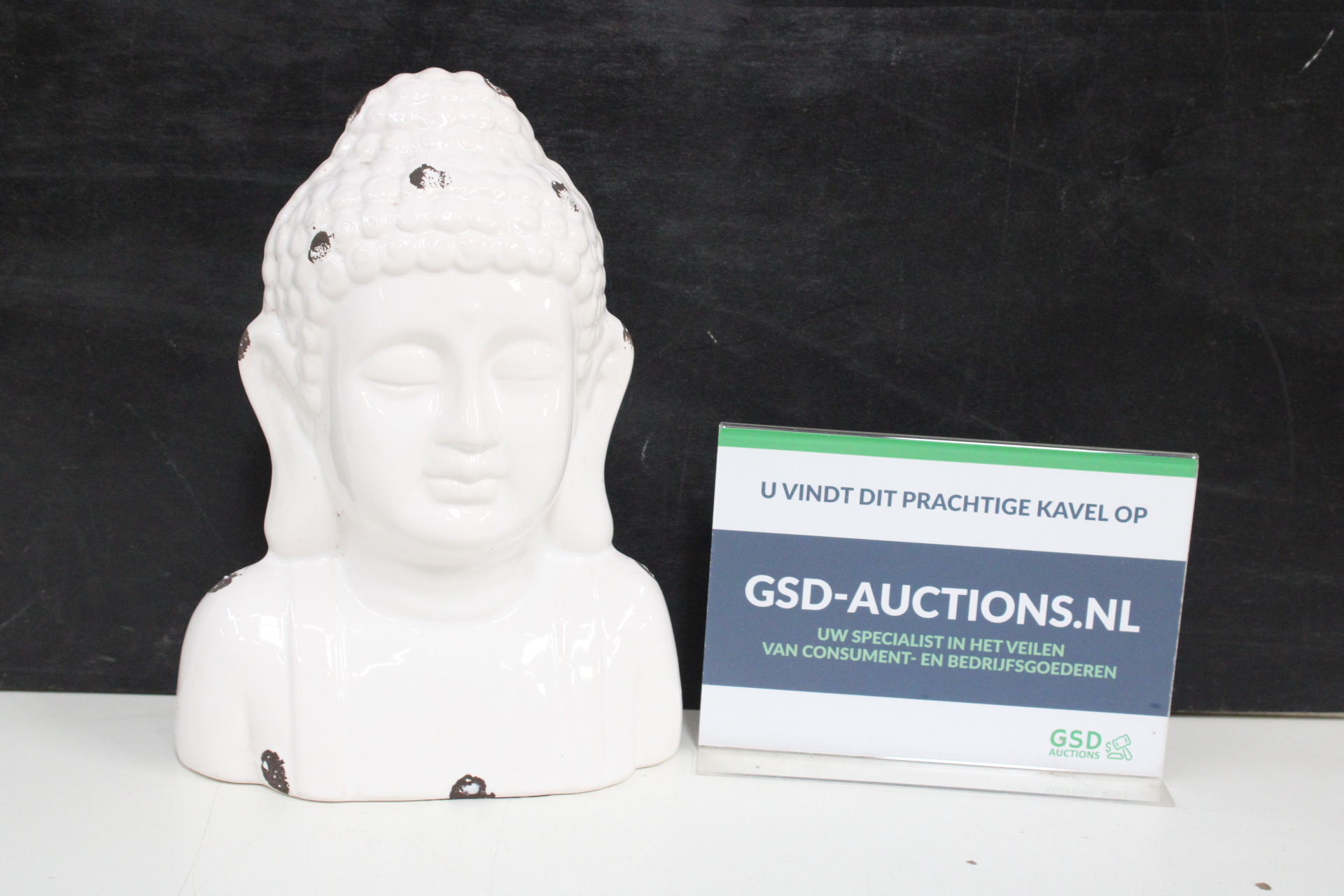 Boeddha buste Wandornament'' – foto 2 – kavel bij GSD Auctions, Zoeterwoude