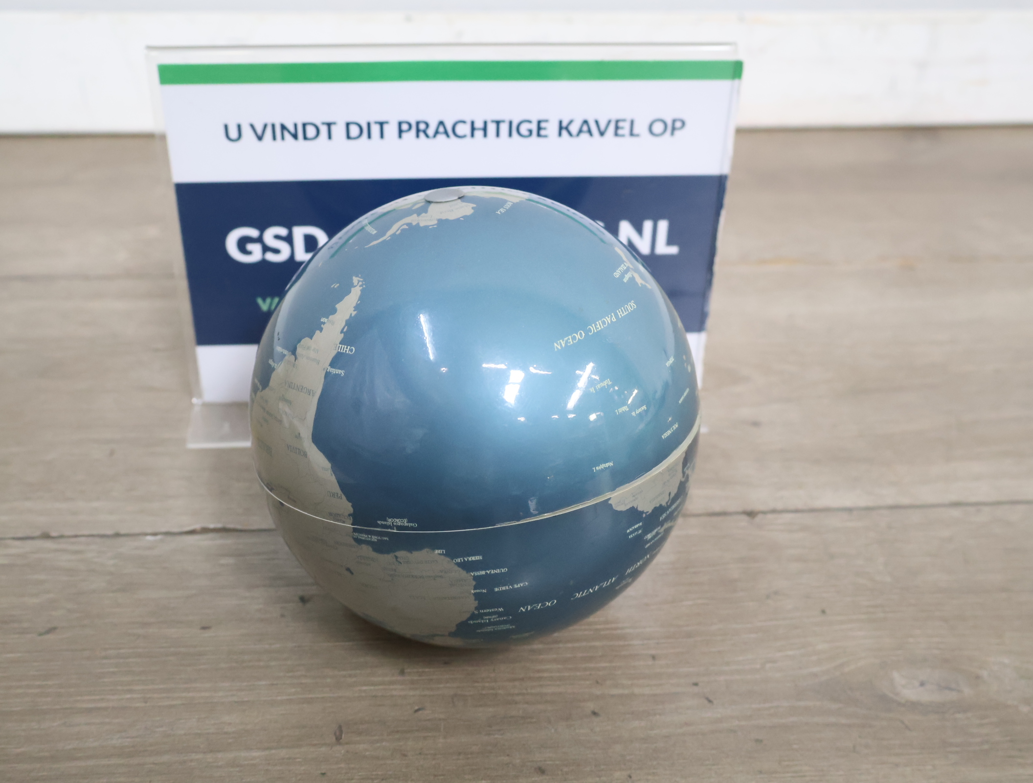 Mini wereldbol'' – kavel bij GSD Auctions, Zoeterwoude