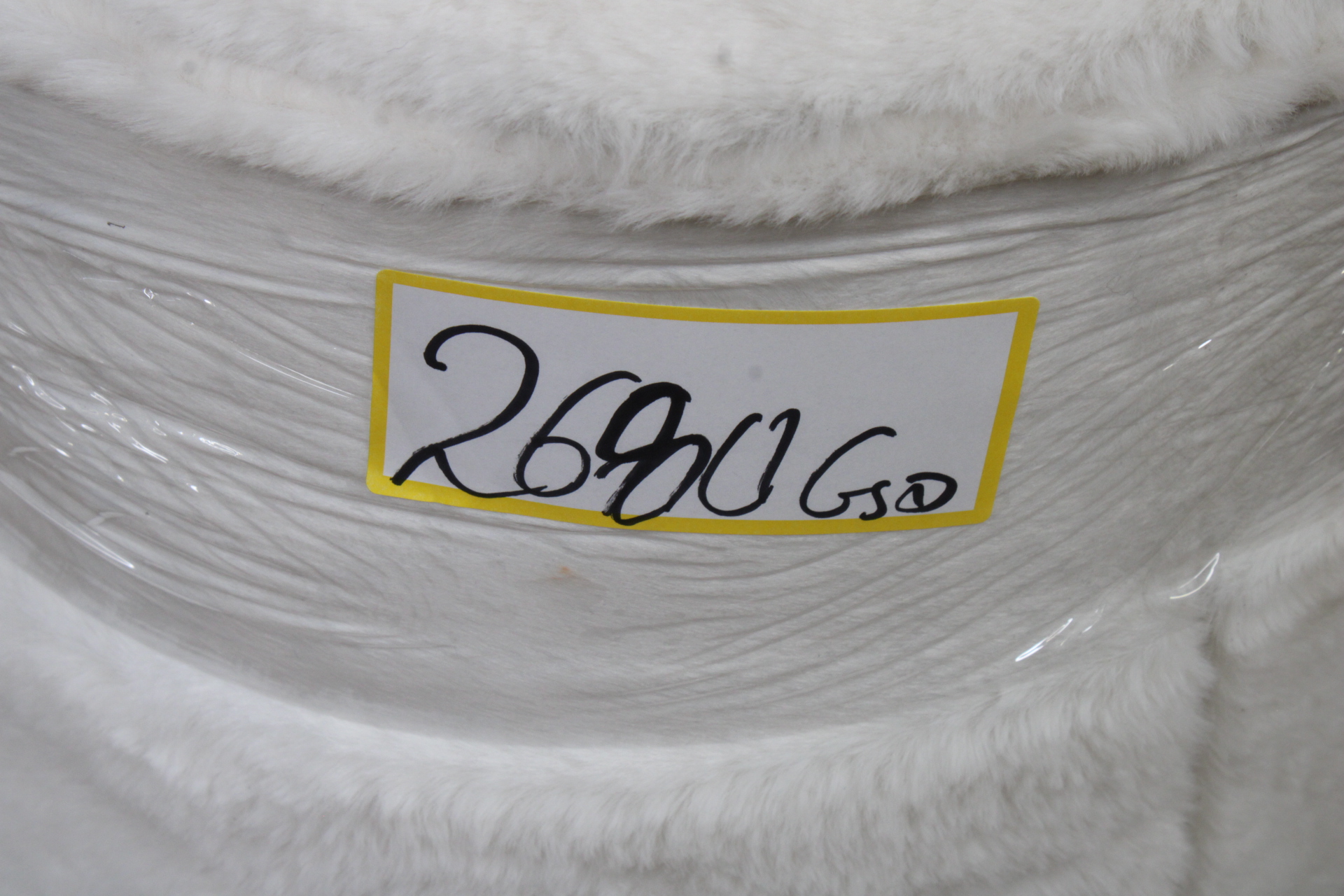 Witte zachte poef'' – foto 10 – kavel bij GSD Auctions, Zoeterwoude