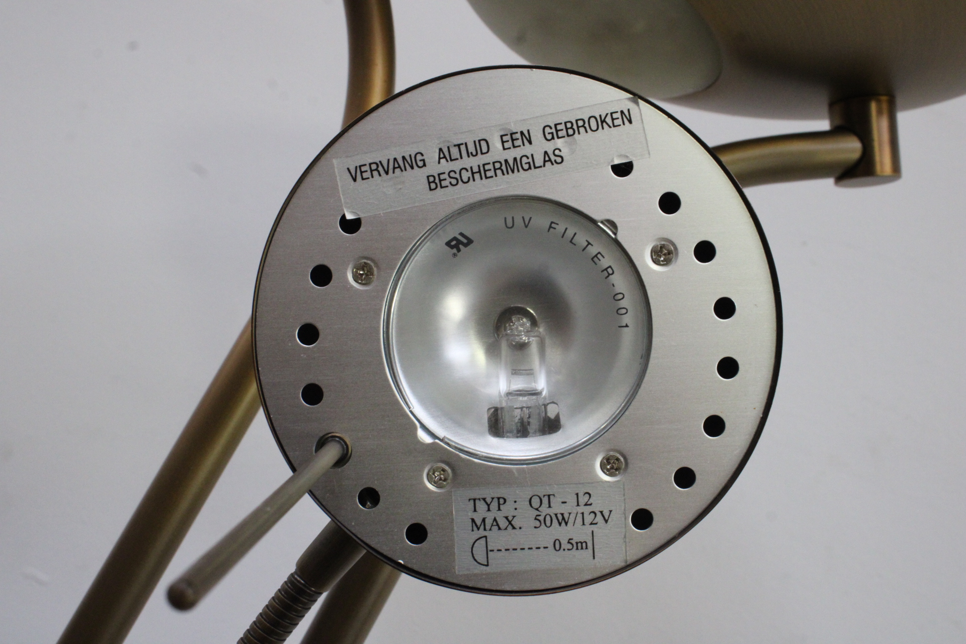 Vloerlamp, Staande lamp met leeslampje'' – foto 4 – kavel bij GSD Auctions, Zoeterwoude