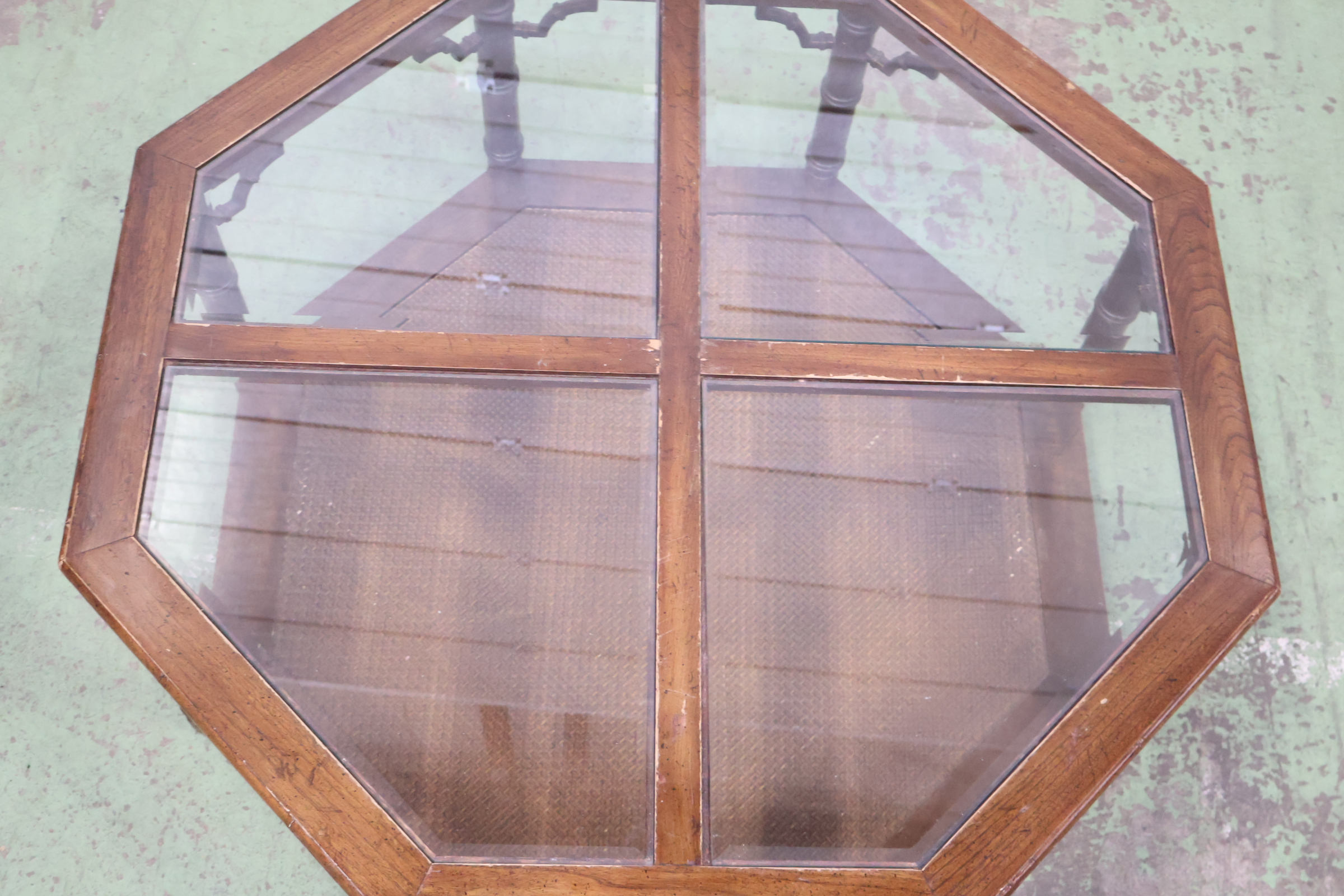 Houten Salontafel met Glazen Blad'' – foto 9 – kavel bij GSD Auctions, Zoeterwoude