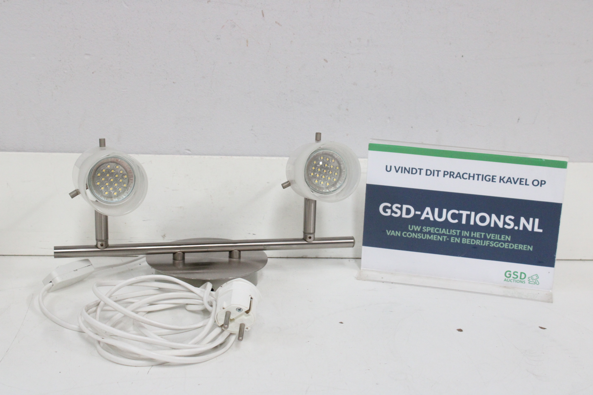 Moderne dubbele LED Plafonniere'' – foto 2 – kavel bij GSD Auctions, Zoeterwoude