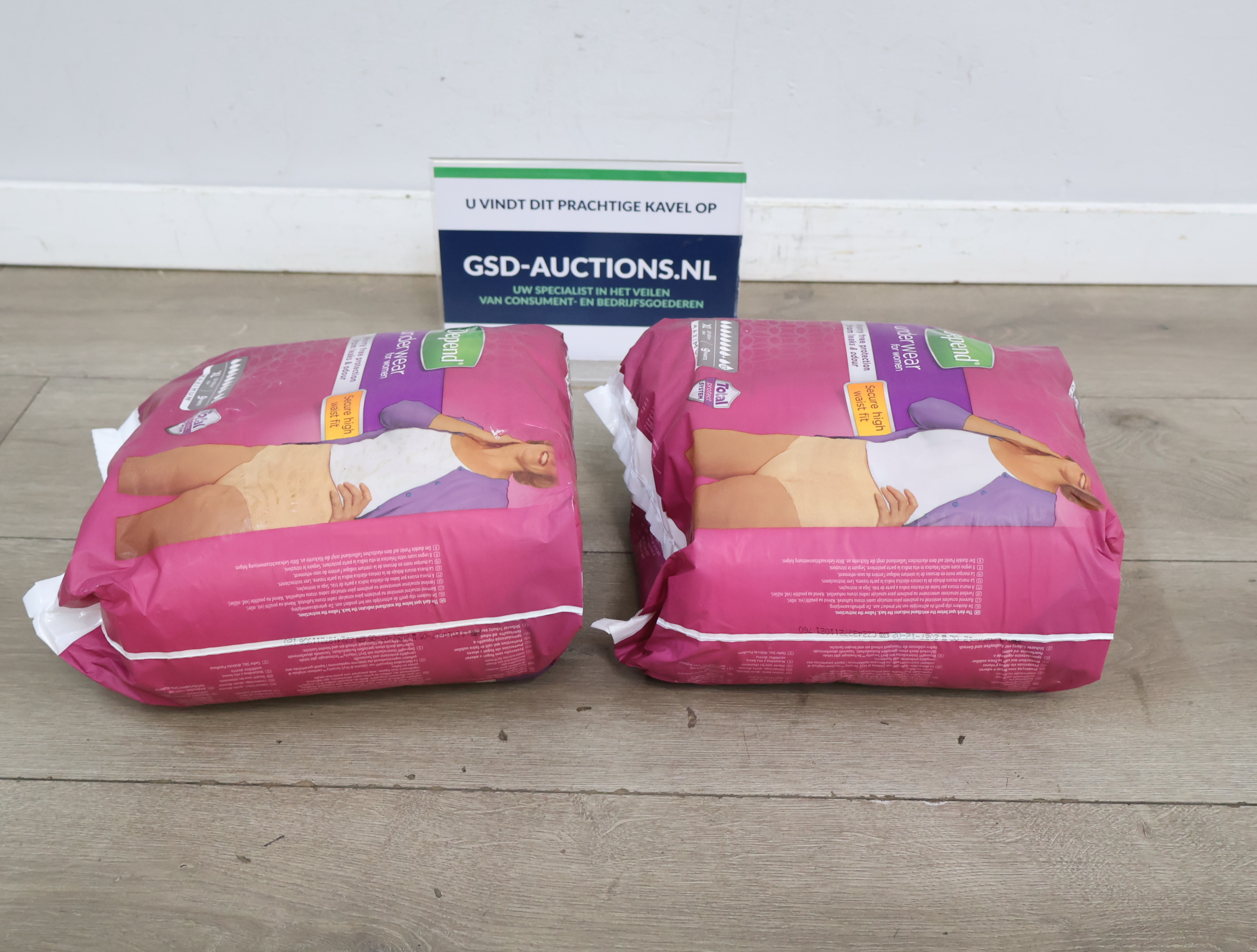 Depend Incontinentiebroekjes voor Dames XL'' – foto 2 – kavel bij GSD Auctions, Zoeterwoude