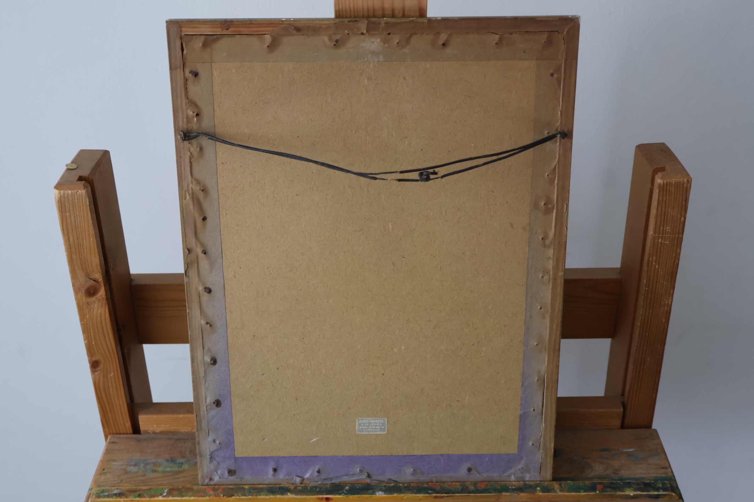 Tekening van kind in lijst'' – foto 9 – kavel bij GSD Auctions, Zoeterwoude