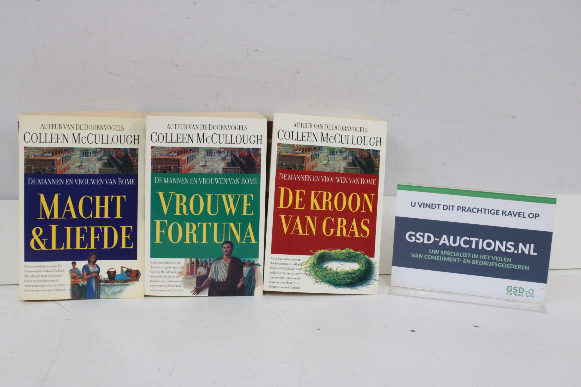 Boekenreeks Colleen McCullough'' – foto 2 – kavel bij GSD Auctions, Zoeterwoude