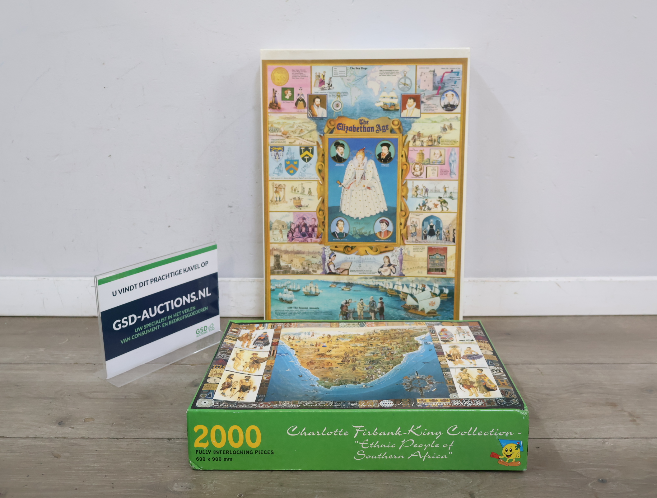 Legpuzzels Elizabethan Age en Zuid-Afrikaanse Etniciteiten'' – kavel bij GSD Auctions, Zoeterwoude