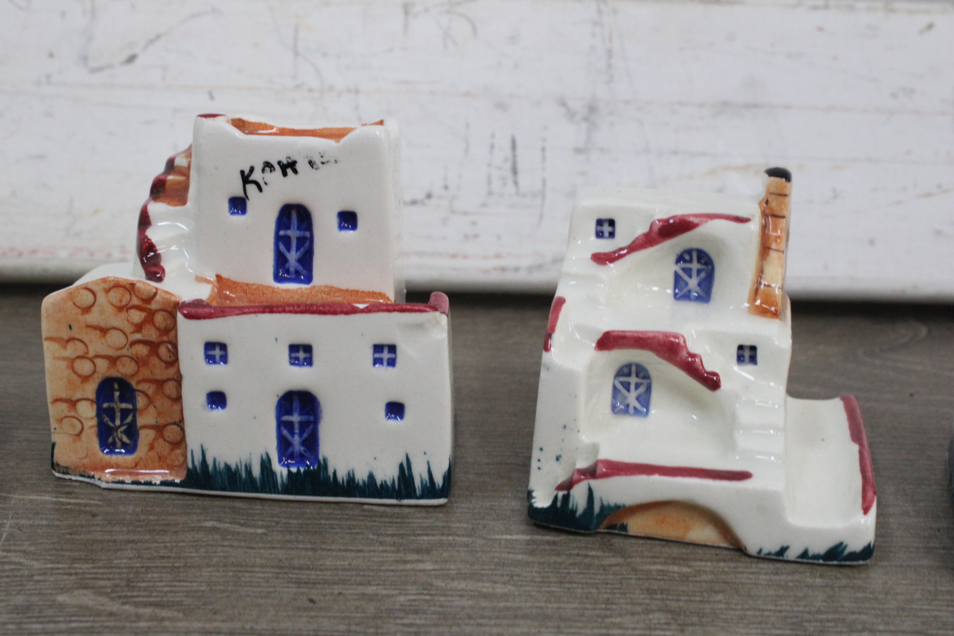 Set kleine keramische Griekse huisjes'' – foto 5 – kavel bij GSD Auctions, Zoeterwoude