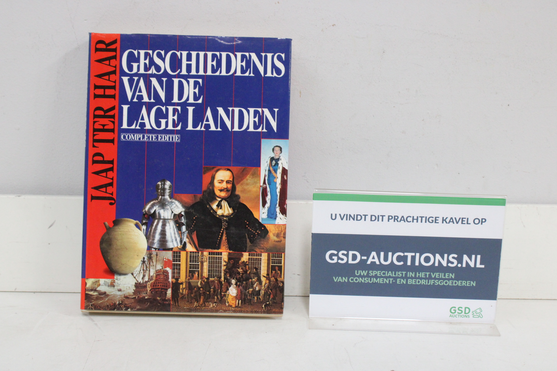 Boek Geschiedenis van de Lage Landen'' – foto 2 – kavel bij GSD Auctions, Zoeterwoude