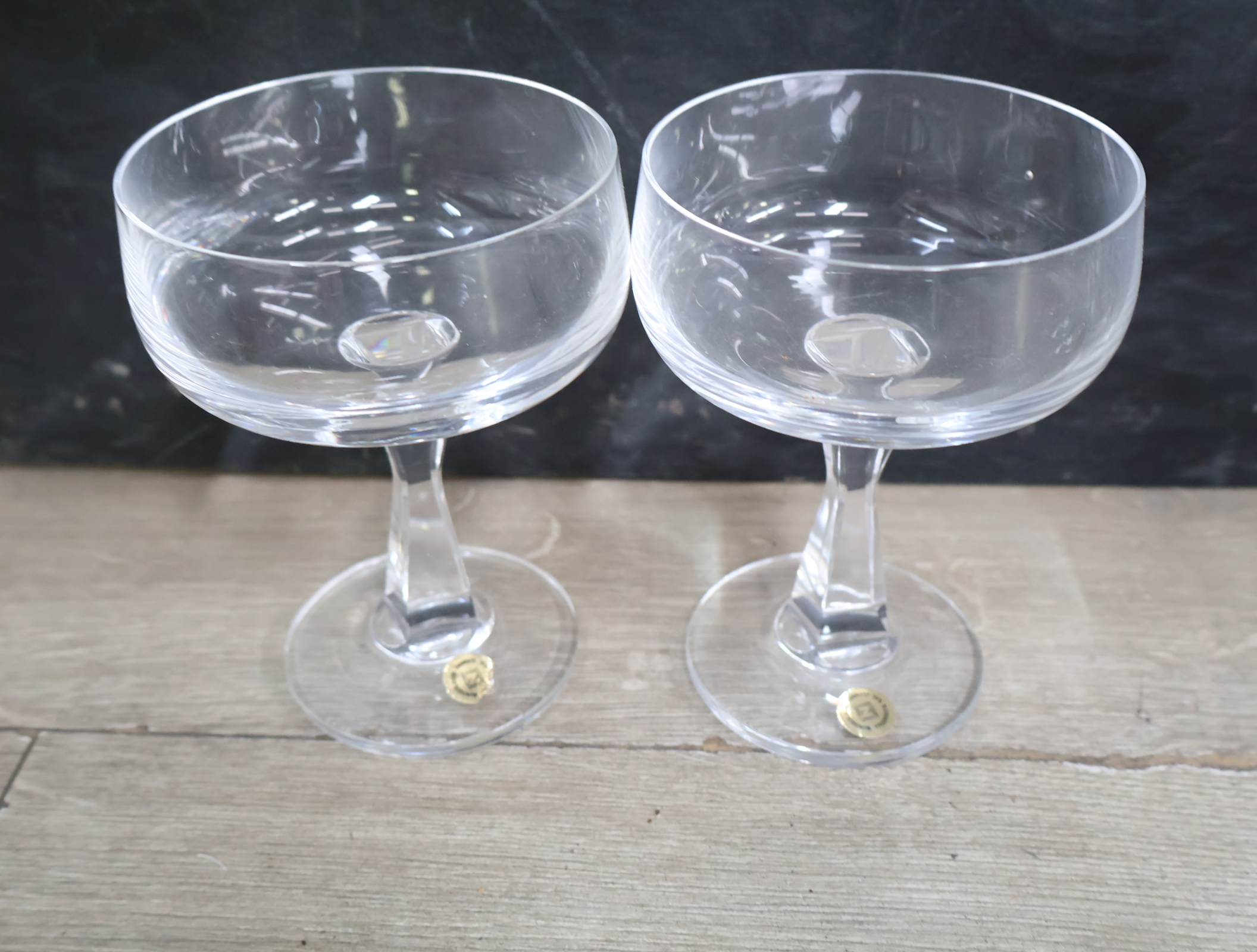 Kristallen karaf met 4 coupes'' – foto 5 – kavel bij GSD Auctions, Zoeterwoude