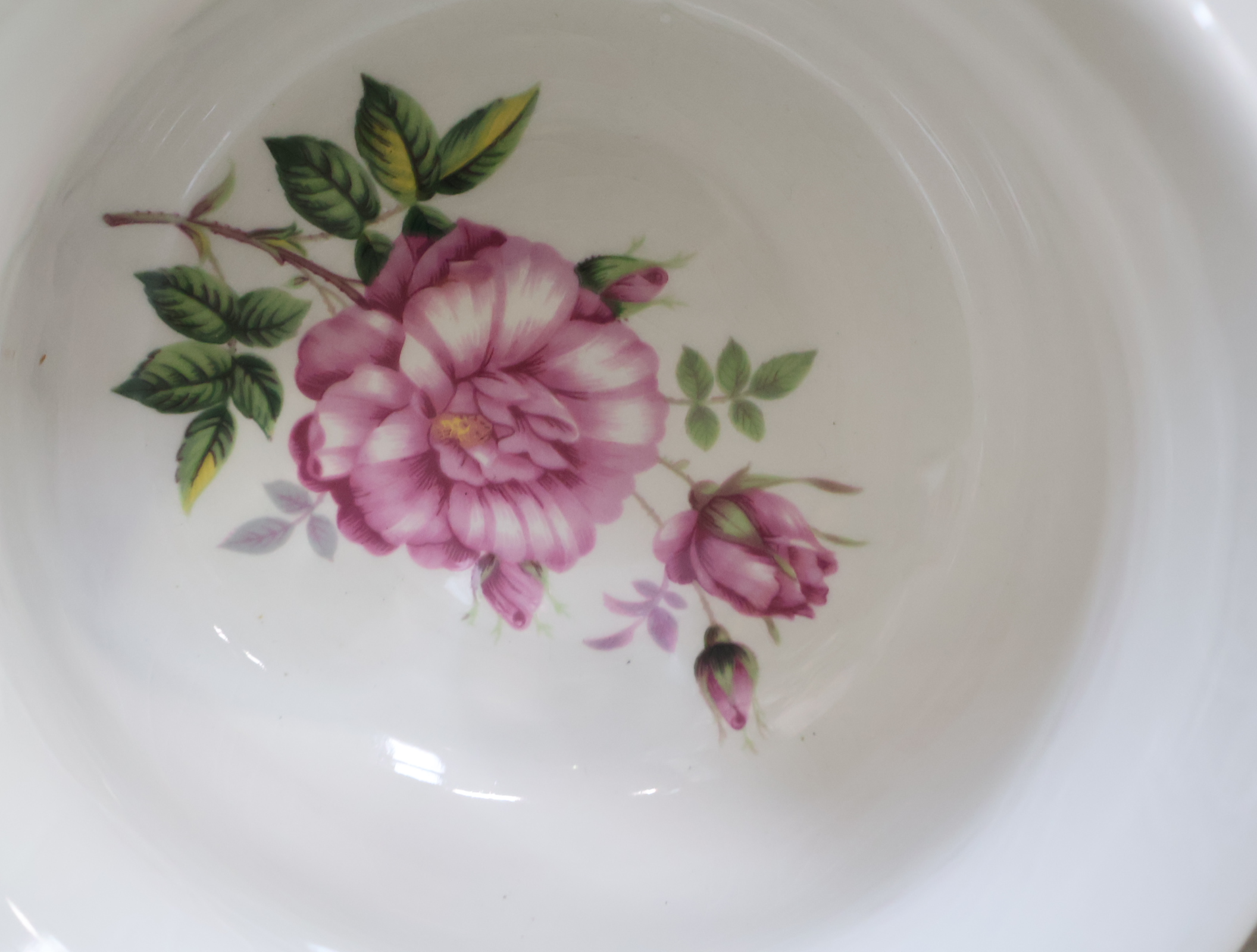 Porseleinen kopjes met bloemenmotief'' – foto 8 – kavel bij GSD Auctions, Zoeterwoude