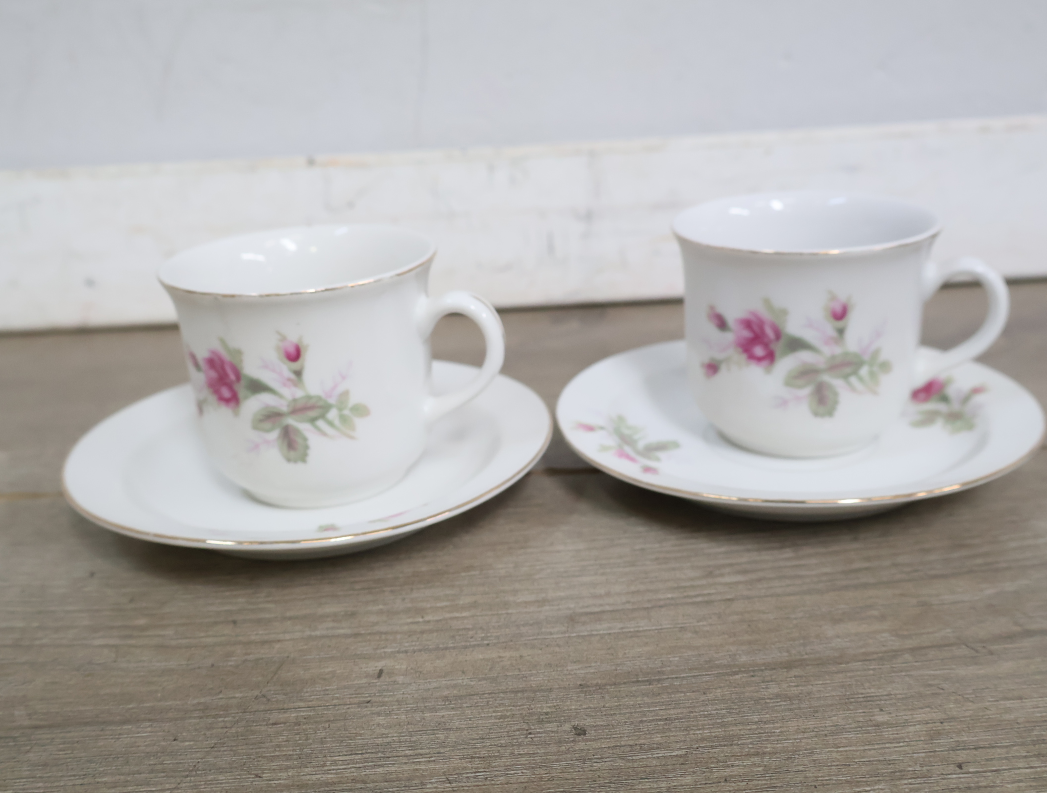 Theeservies met bloemmotief'' – foto 6 – kavel bij GSD Auctions, Zoeterwoude