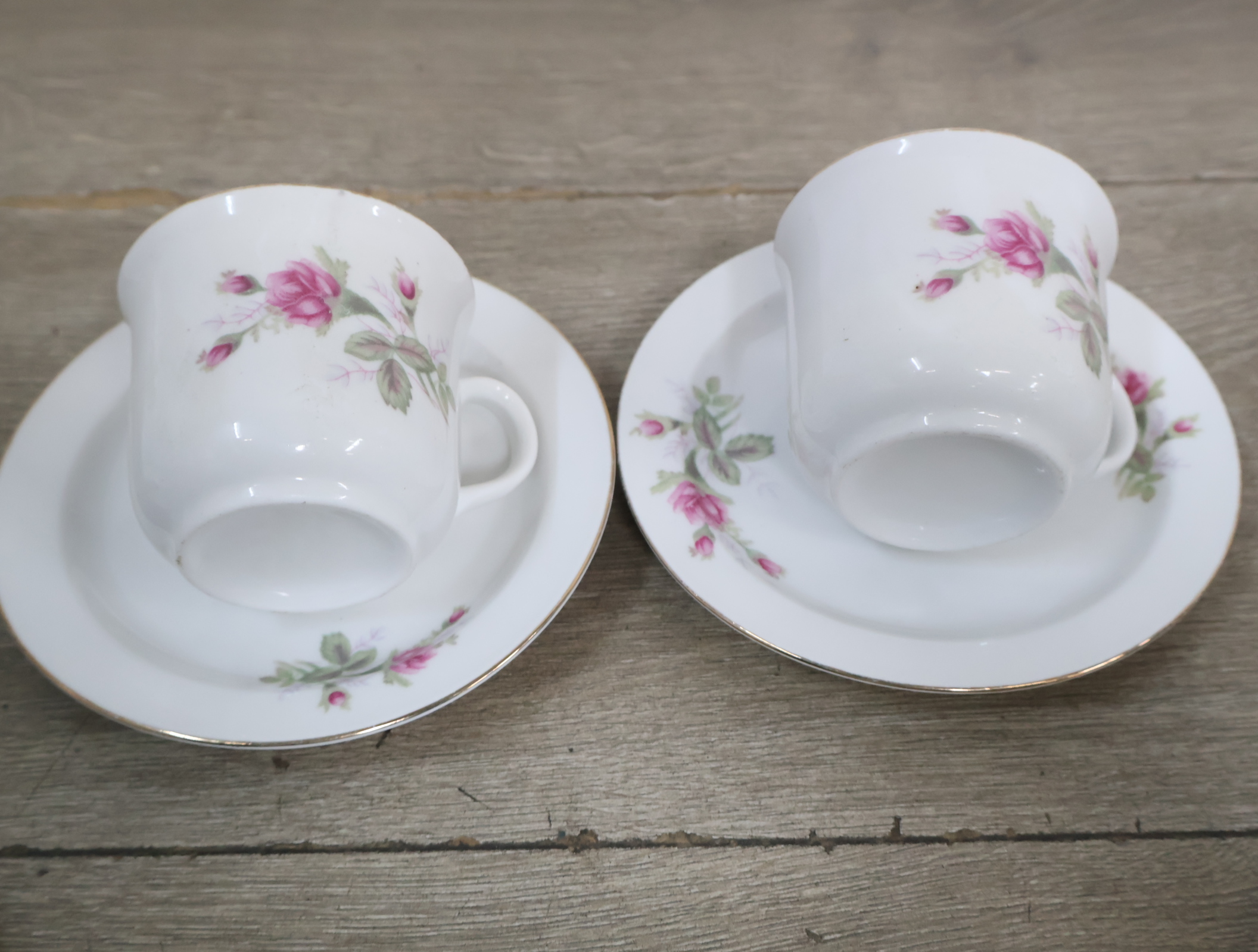 Theeservies met bloemmotief'' – foto 7 – kavel bij GSD Auctions, Zoeterwoude
