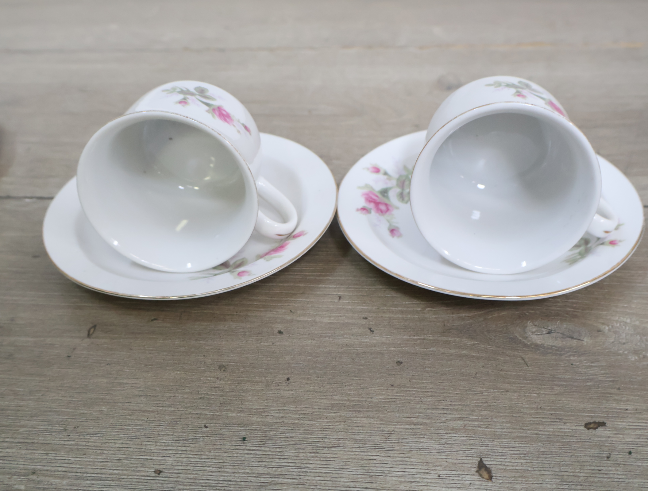 Theeservies met bloemmotief'' – foto 10 – kavel bij GSD Auctions, Zoeterwoude