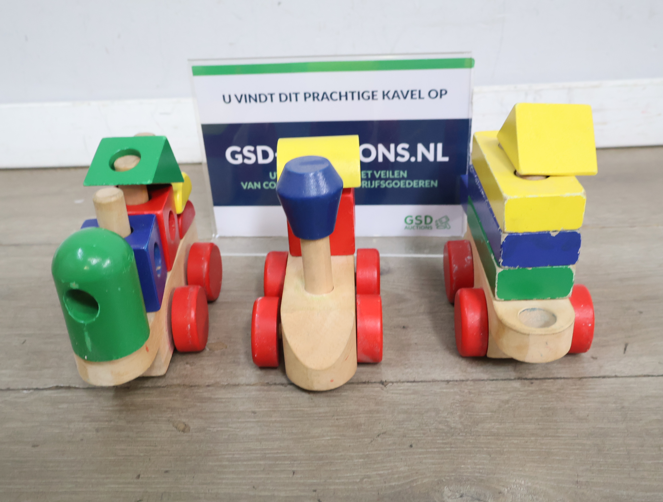 Houten bouwblokken'' – kavel bij GSD Auctions, Zoeterwoude