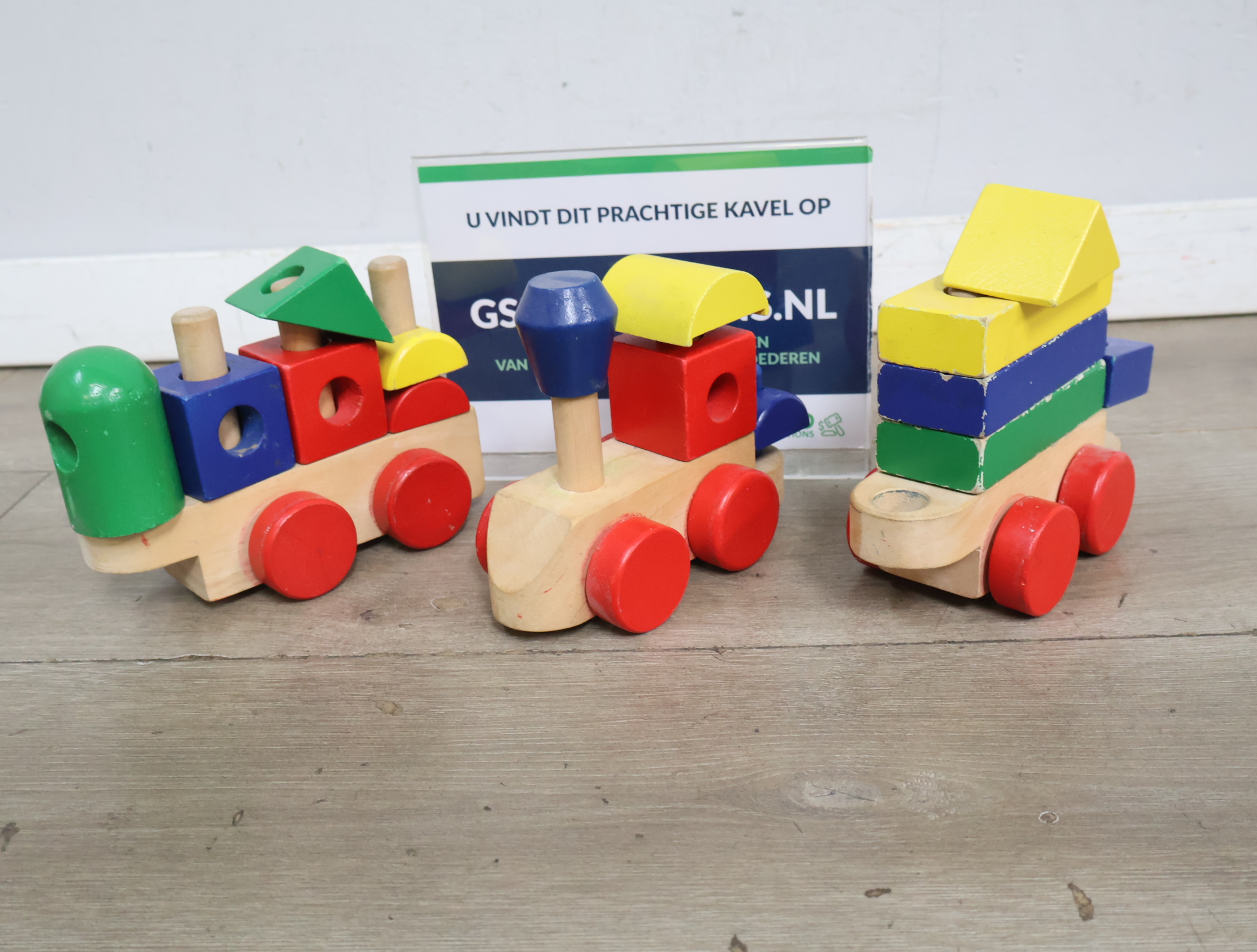 Houten bouwblokken'' – foto 2 – kavel bij GSD Auctions, Zoeterwoude