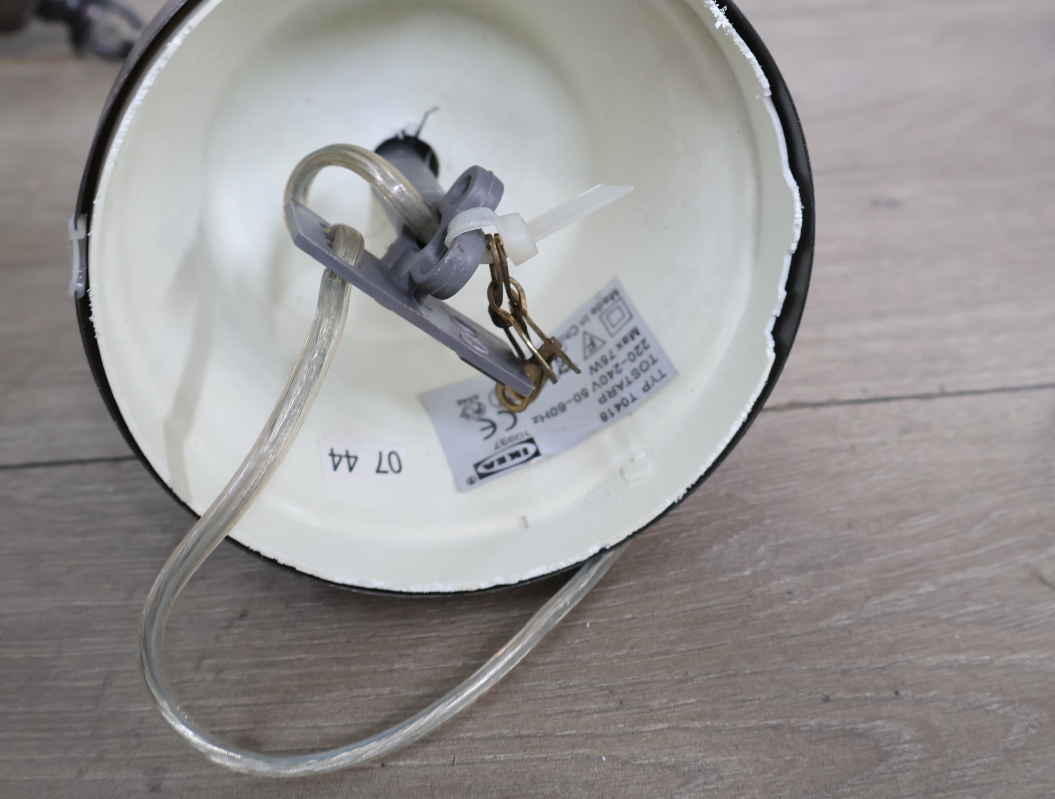 Hanglamp met glazen kap'' – foto 9 – kavel bij GSD Auctions, Zoeterwoude