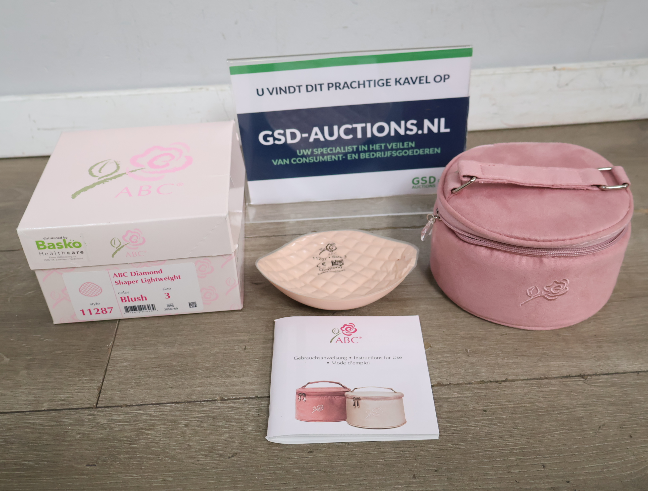 ABC Diamond Shaper Lightweight borstprothese – kavel bij GSD Auctions, Zoeterwoude
