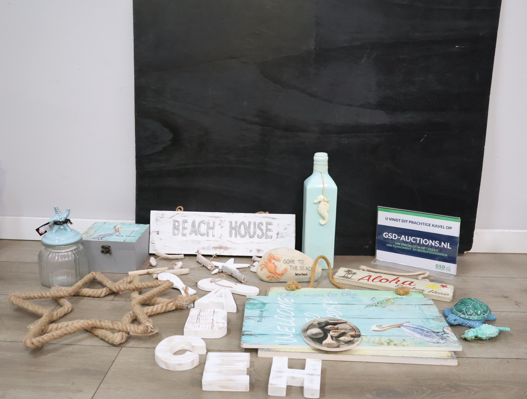 Decoratieve strandthema woonaccessoires'' – kavel bij GSD Auctions, Zoeterwoude
