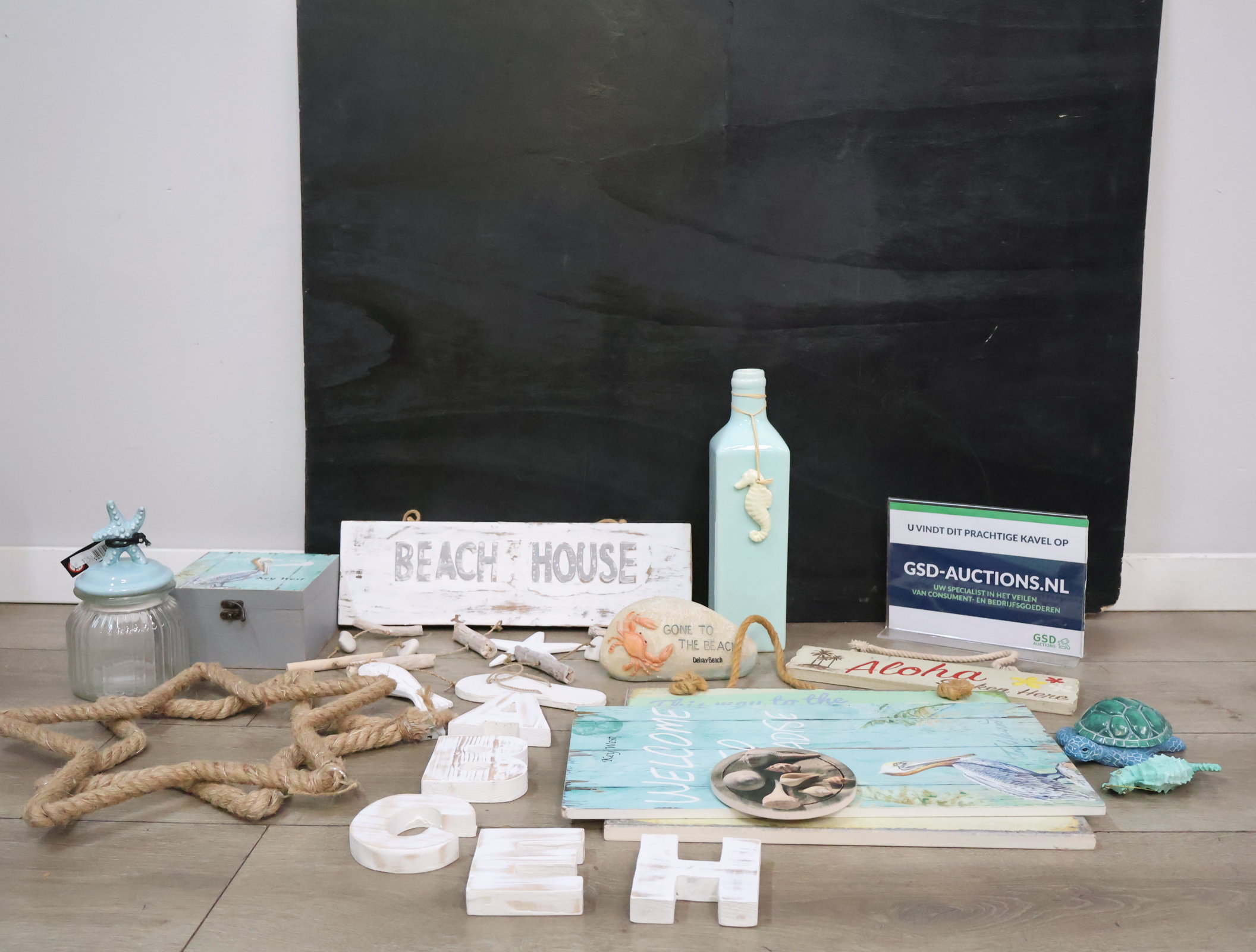 Decoratieve strandthema woonaccessoires'' – foto 2 – kavel bij GSD Auctions, Zoeterwoude