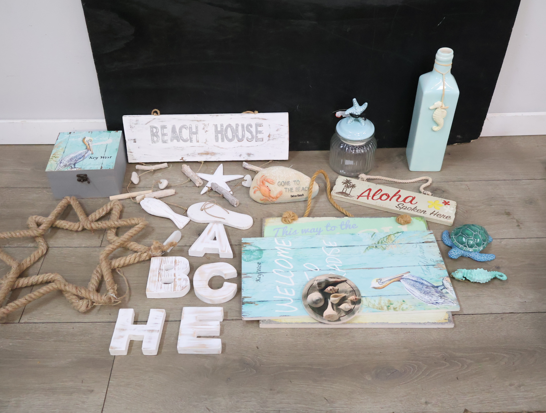 Decoratieve strandthema woonaccessoires'' – foto 5 – kavel bij GSD Auctions, Zoeterwoude