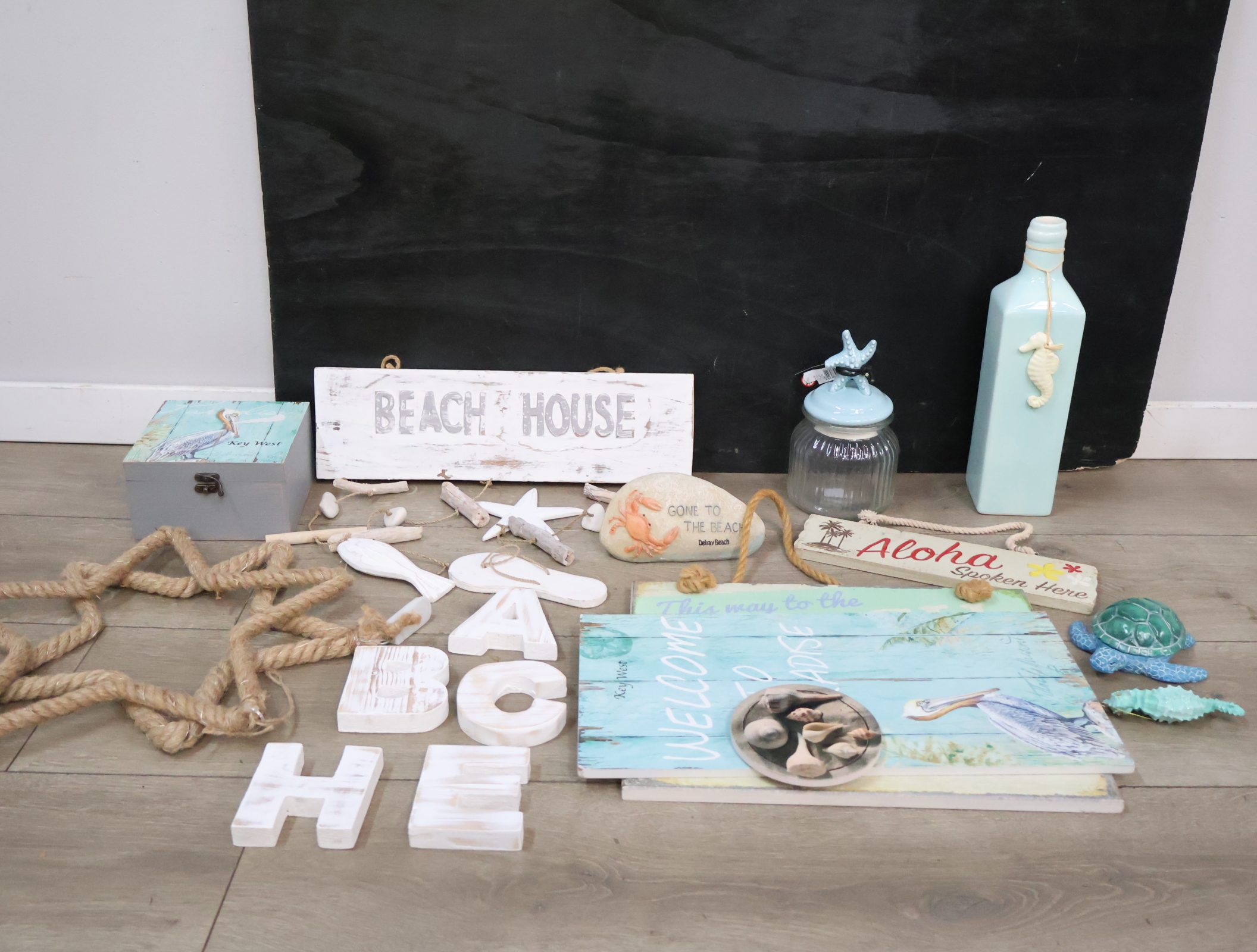 Decoratieve strandthema woonaccessoires'' – foto 7 – kavel bij GSD Auctions, Zoeterwoude