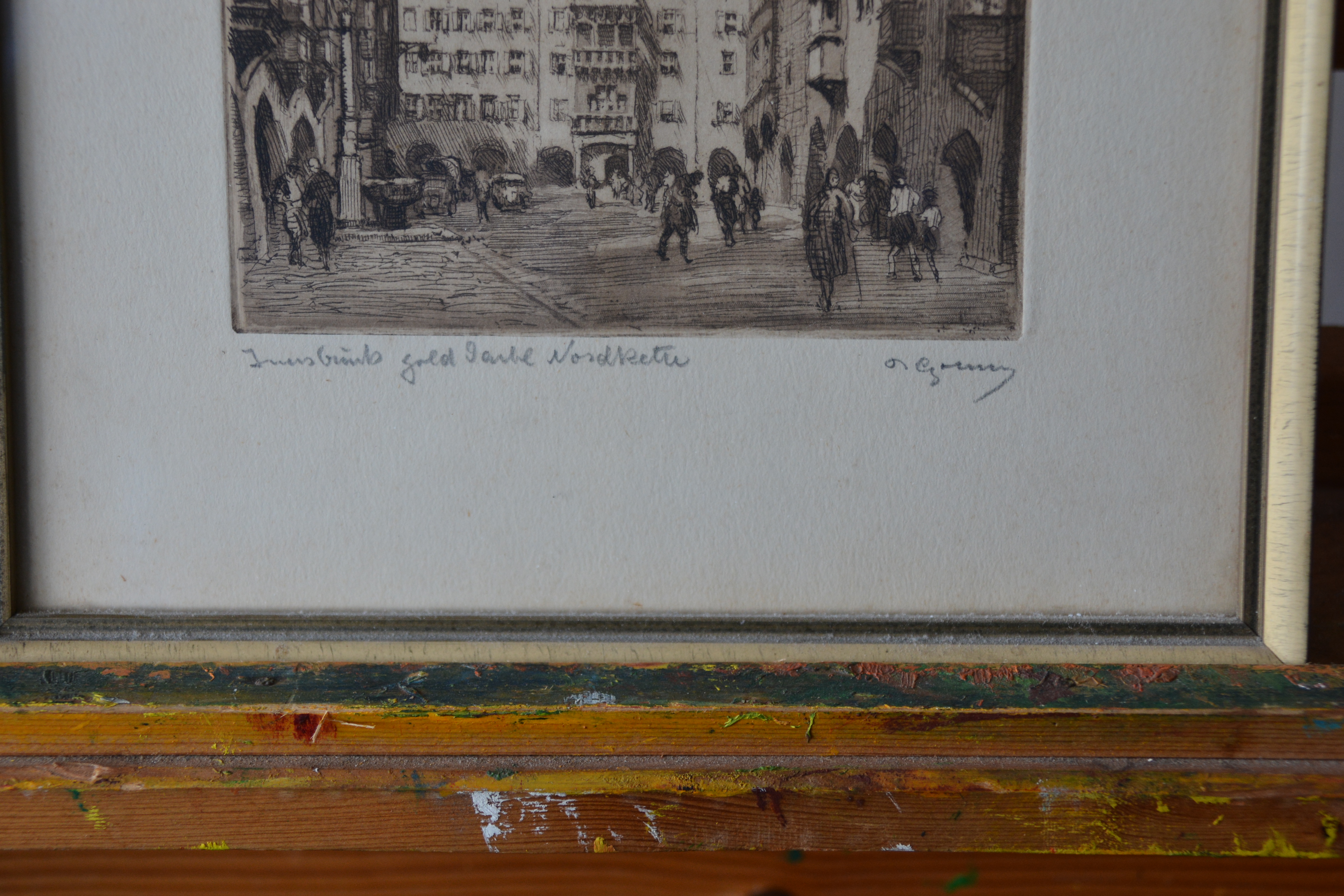 Prent van Innsbruck, Gouden dak, door Gotmey'' – foto 6 – kavel bij GSD Auctions, Zoeterwoude