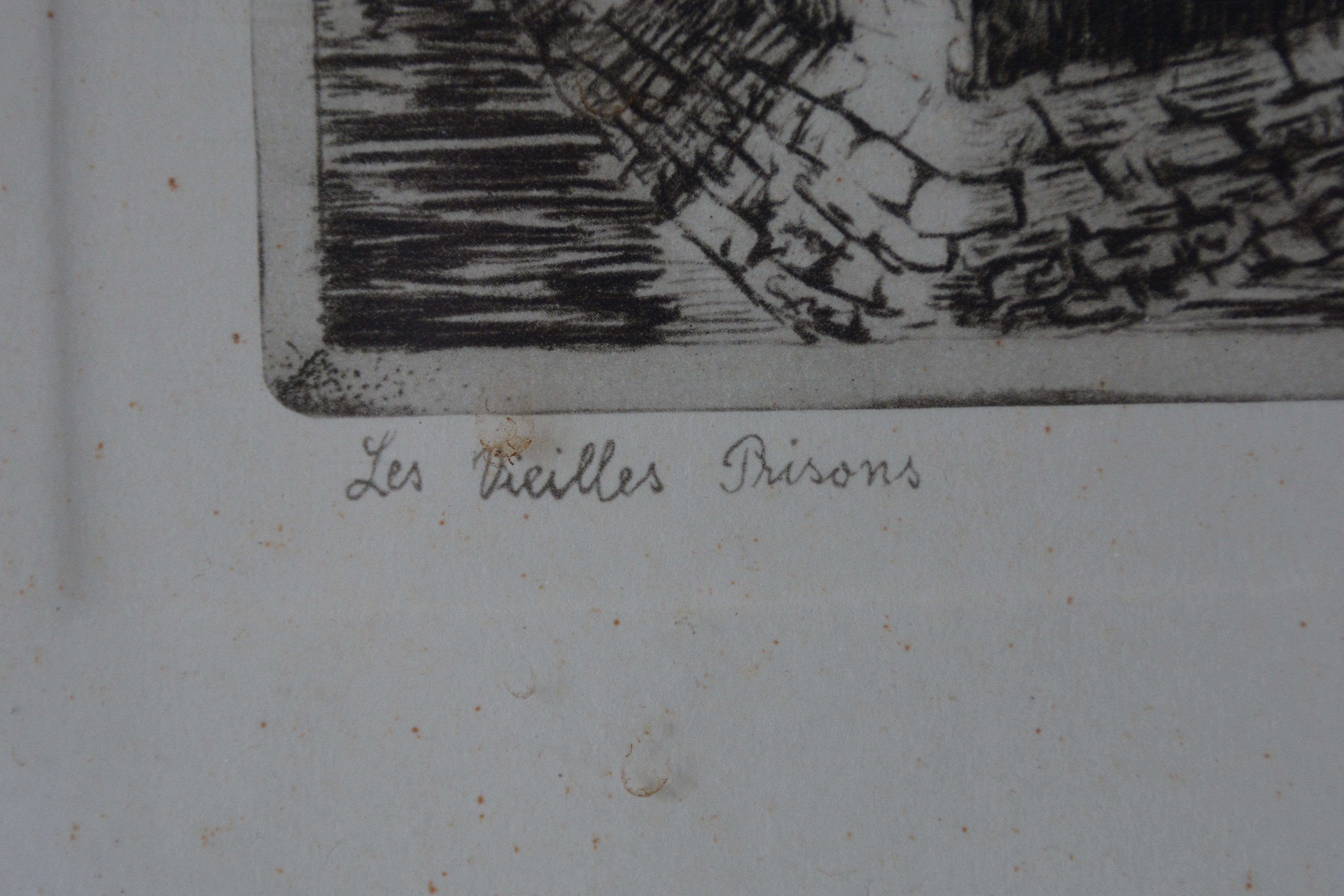 Ingelijste Ets v Annecy, Les Vieilles Prisons v Poney'' – foto 7 – kavel bij GSD Auctions, Zoeterwoude
