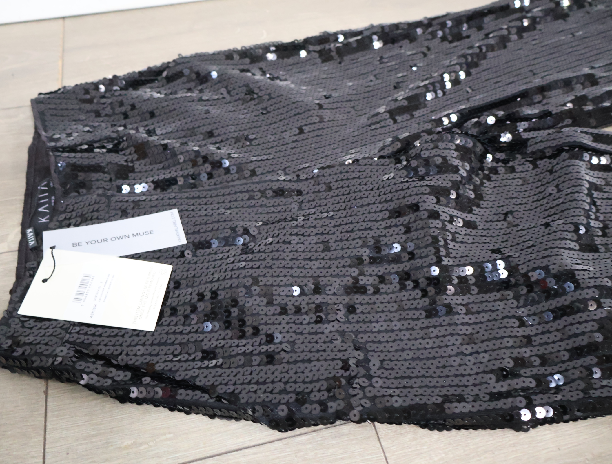 Zwarte glitterpantalon'' – foto 3 – kavel bij GSD Auctions, Zoeterwoude