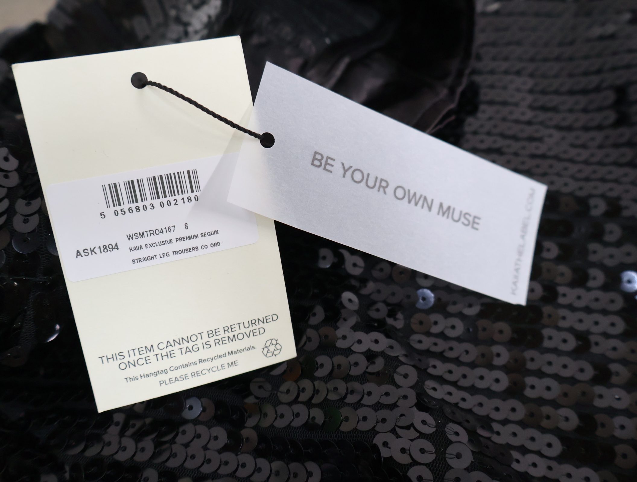 Zwarte glitterpantalon'' – foto 6 – kavel bij GSD Auctions, Zoeterwoude