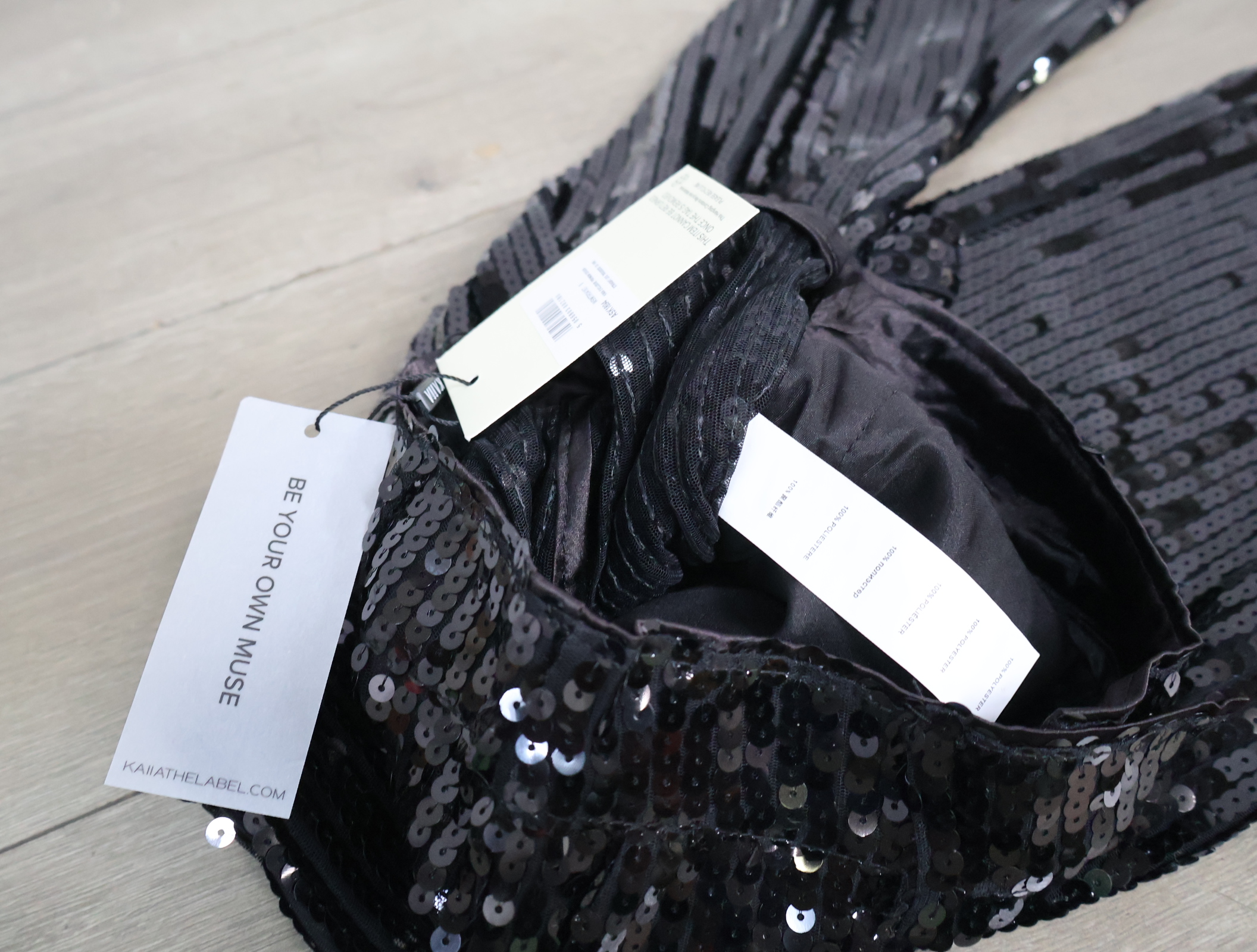 Zwarte glitterpantalon'' – foto 7 – kavel bij GSD Auctions, Zoeterwoude