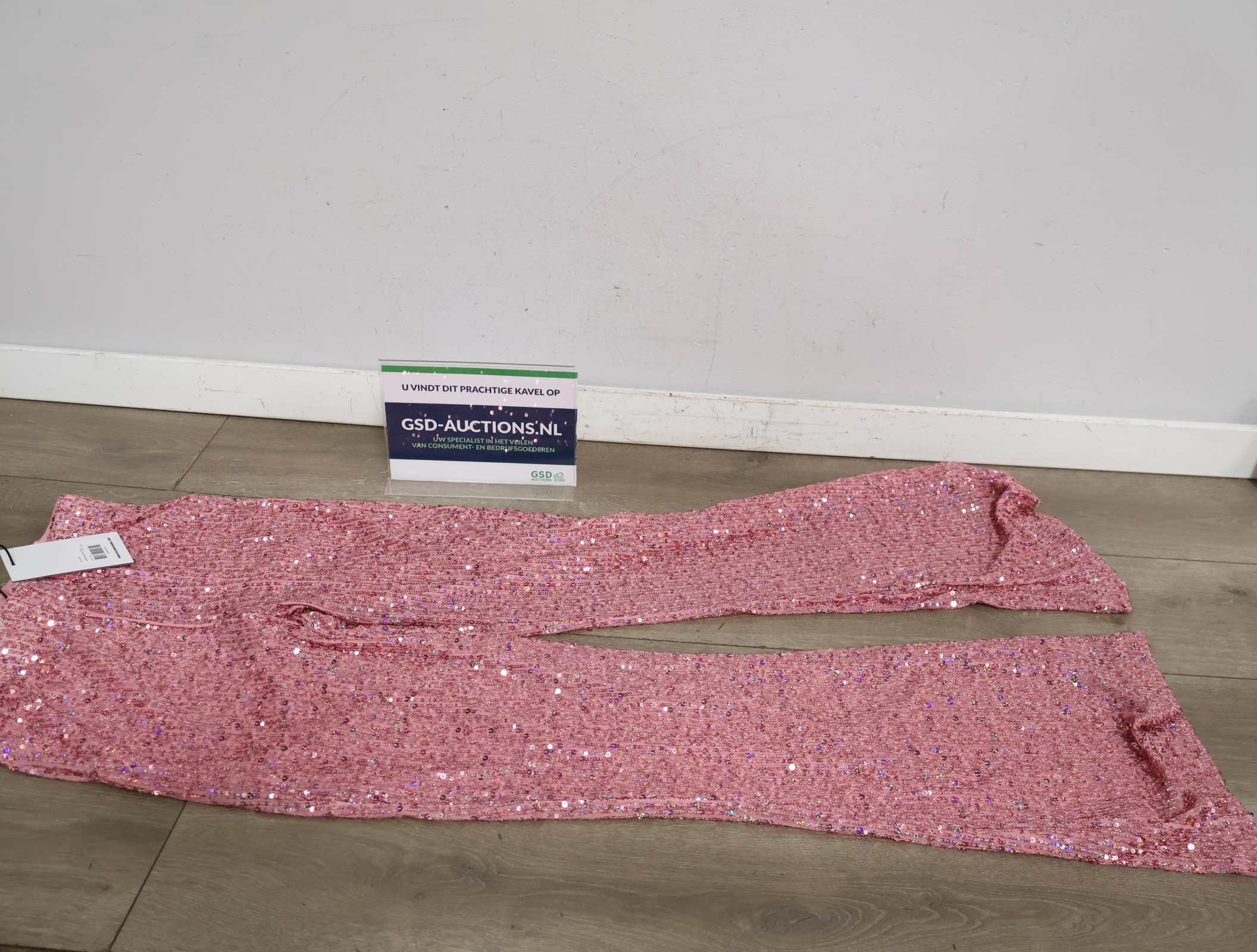 Roze glitterpantalon'' – foto 2 – kavel bij GSD Auctions, Zoeterwoude