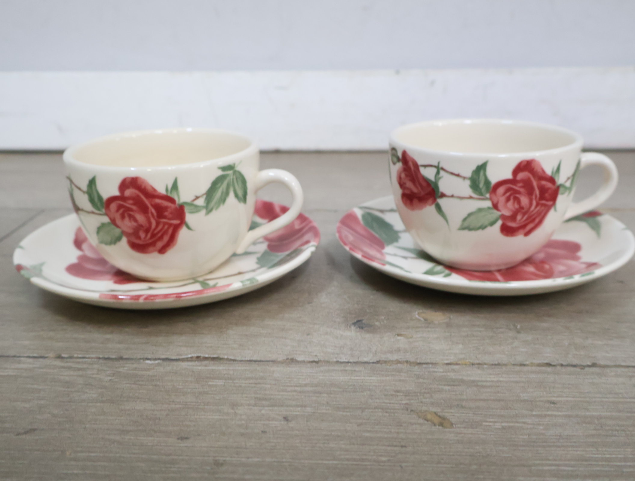 Theeservies met rozenmotief'' – foto 9 – kavel bij GSD Auctions, Zoeterwoude
