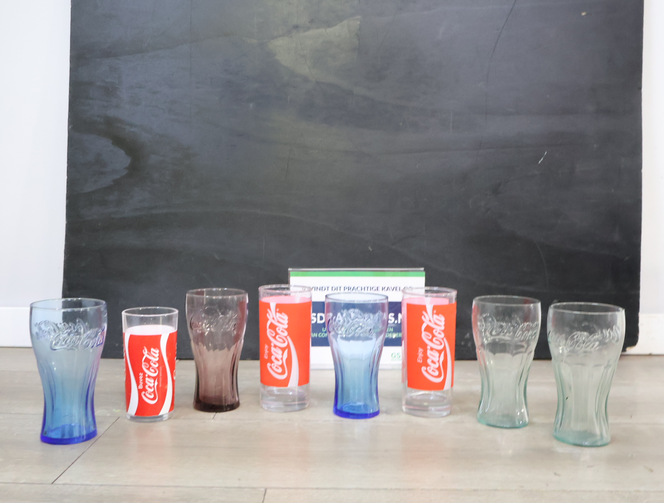 Set Coca-Cola glazen'' – kavel bij GSD Auctions, Zoeterwoude