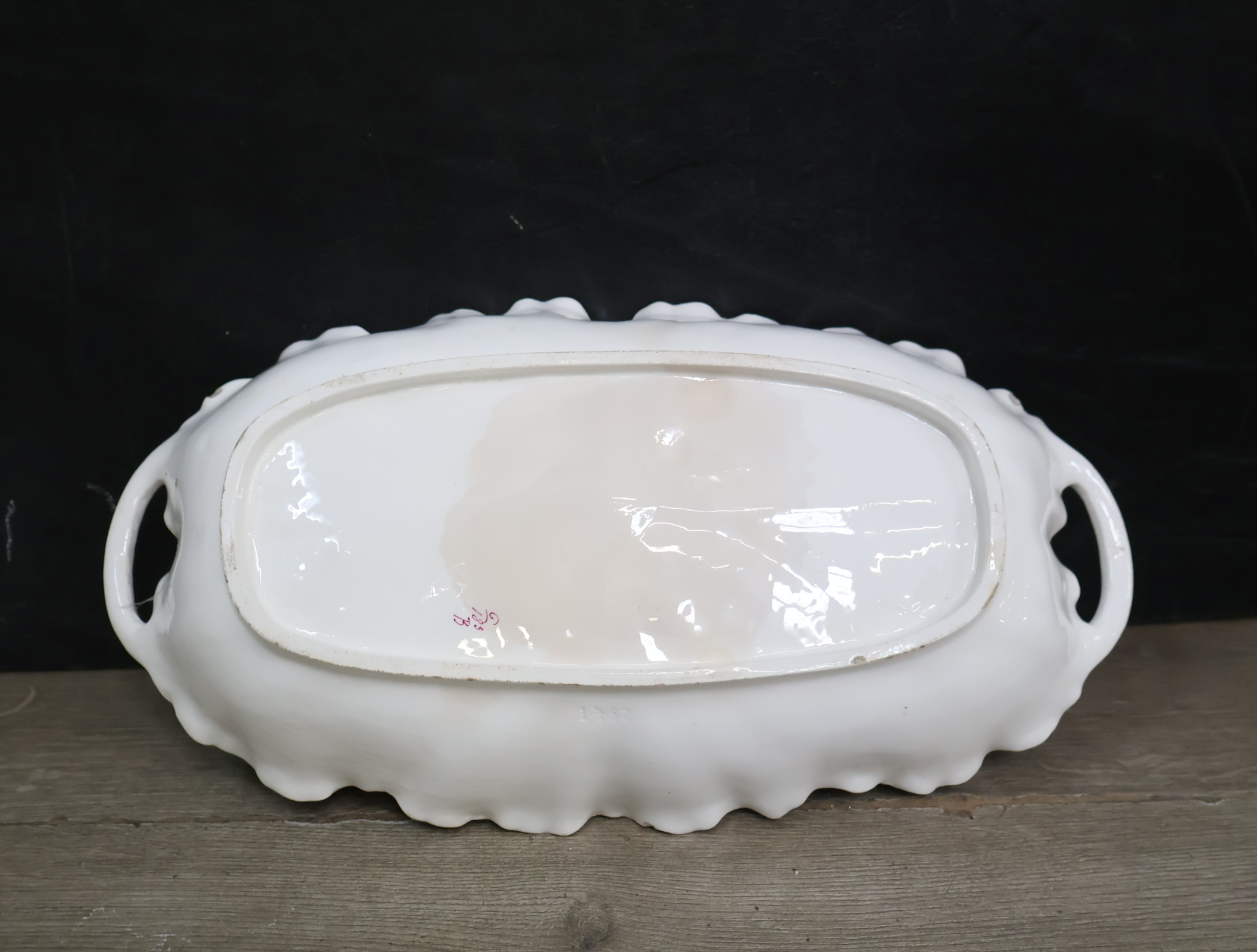 Decoratief porseleinen schaal in bloemvorm'' – foto 10 – kavel bij GSD Auctions, Zoeterwoude