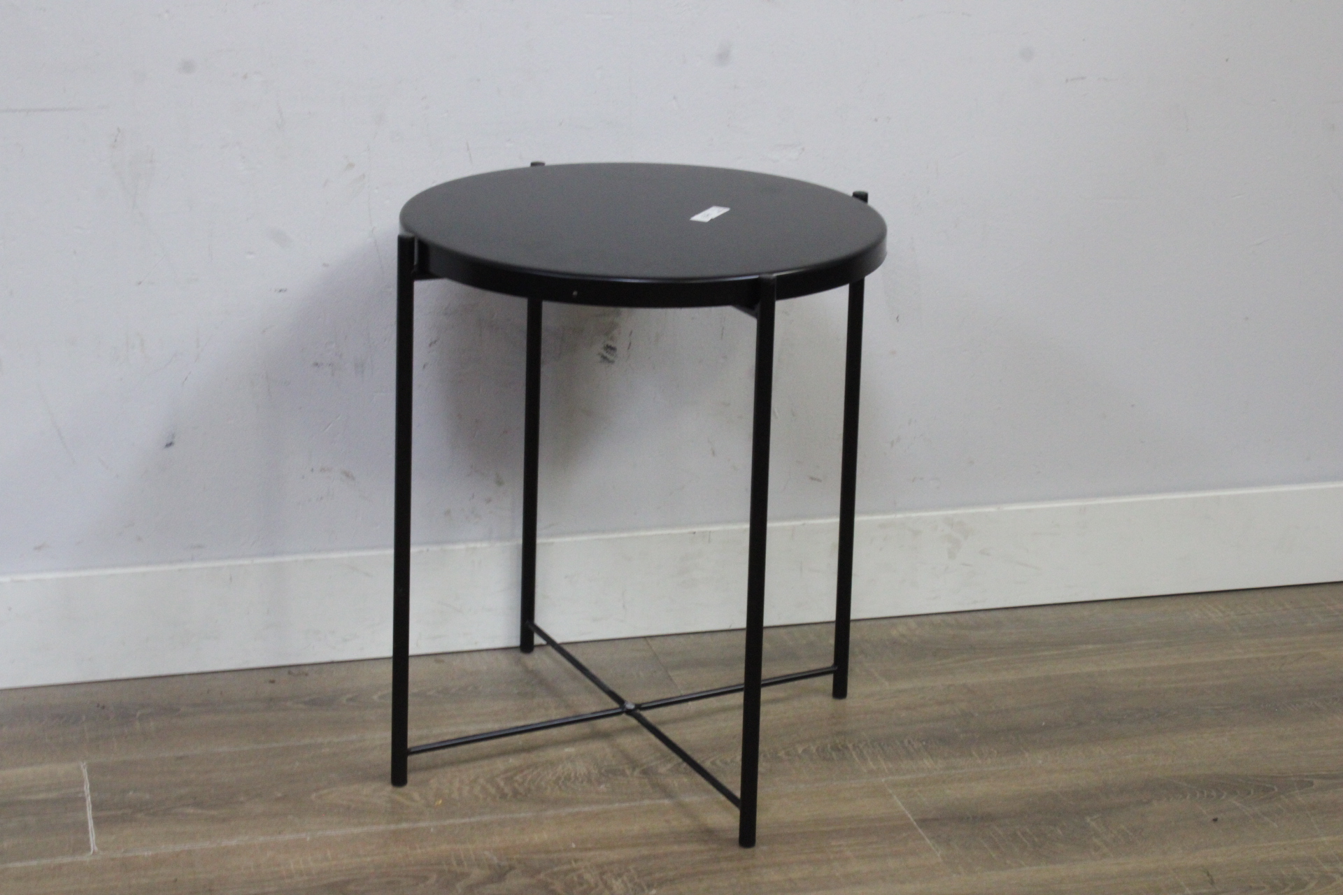 Zwarte metalen bijzettafel'' – foto 2 – kavel bij GSD Auctions, Zoeterwoude