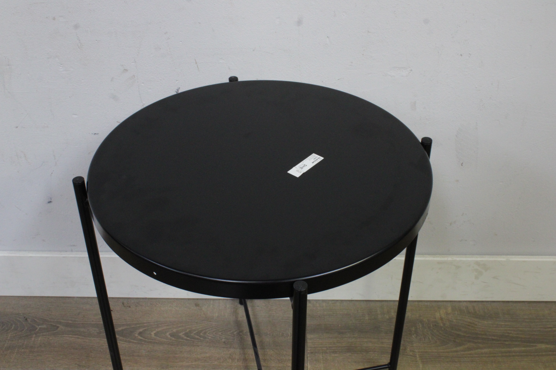 Zwarte metalen bijzettafel'' – foto 3 – kavel bij GSD Auctions, Zoeterwoude