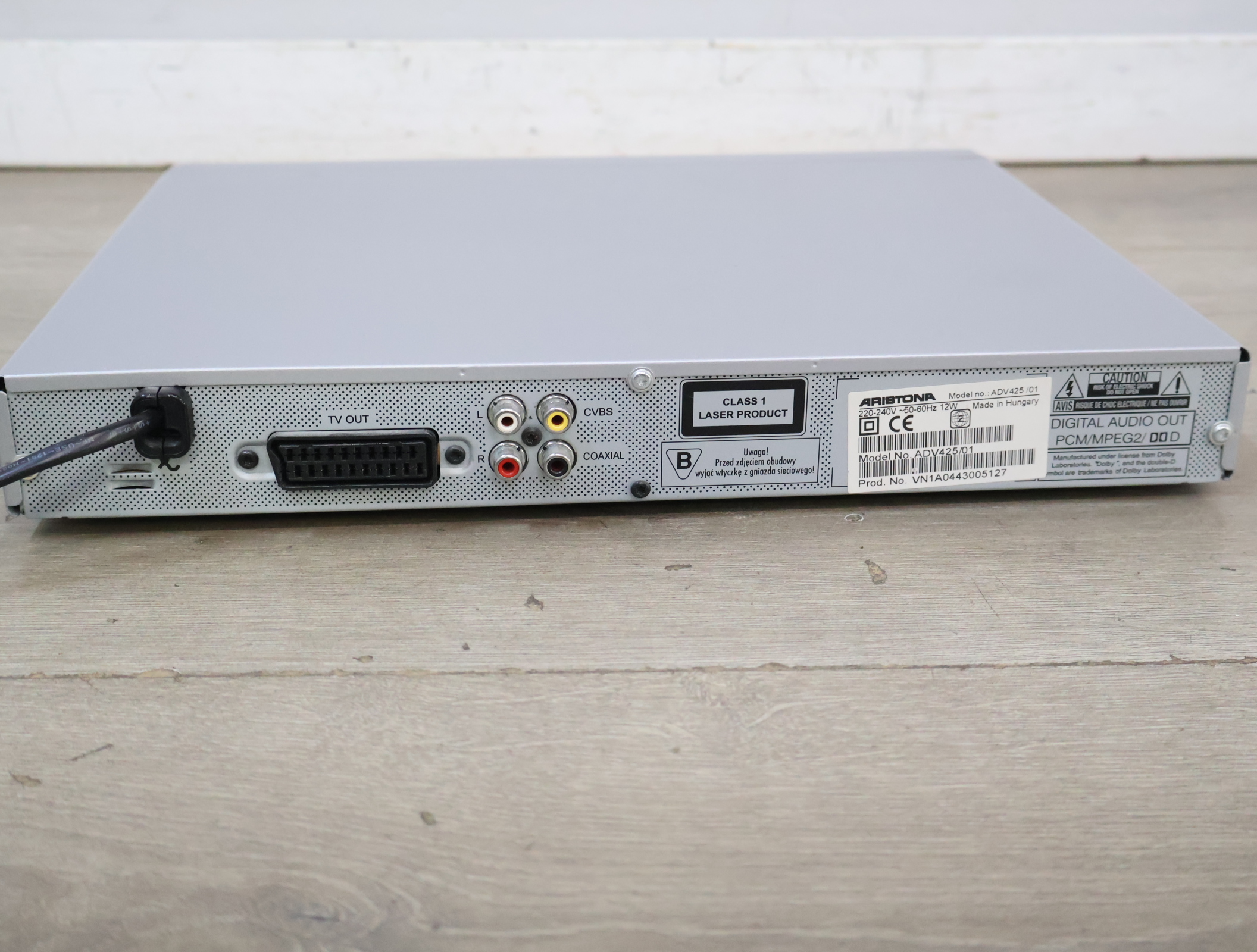 Aristona DVD-speler met afstandsbediening'' – foto 6 – kavel bij GSD Auctions, Zoeterwoude