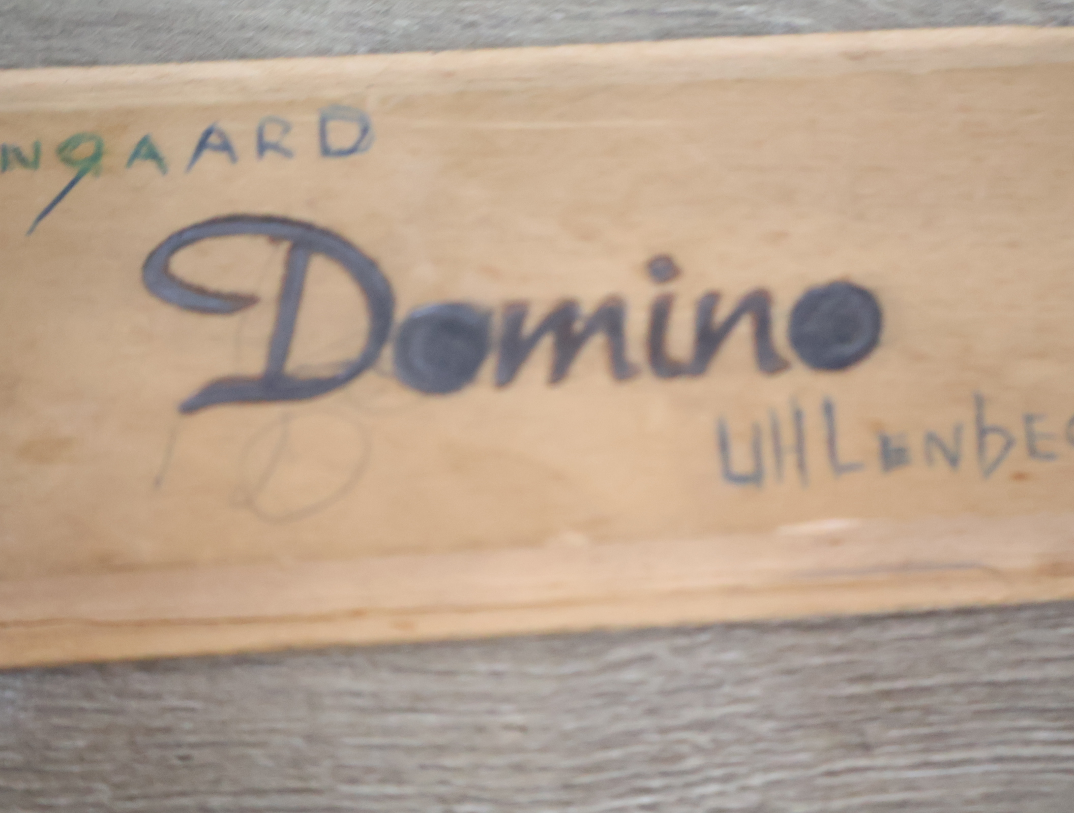 Vintage Set houten domino spellen'' – foto 8 – kavel bij GSD Auctions, Zoeterwoude
