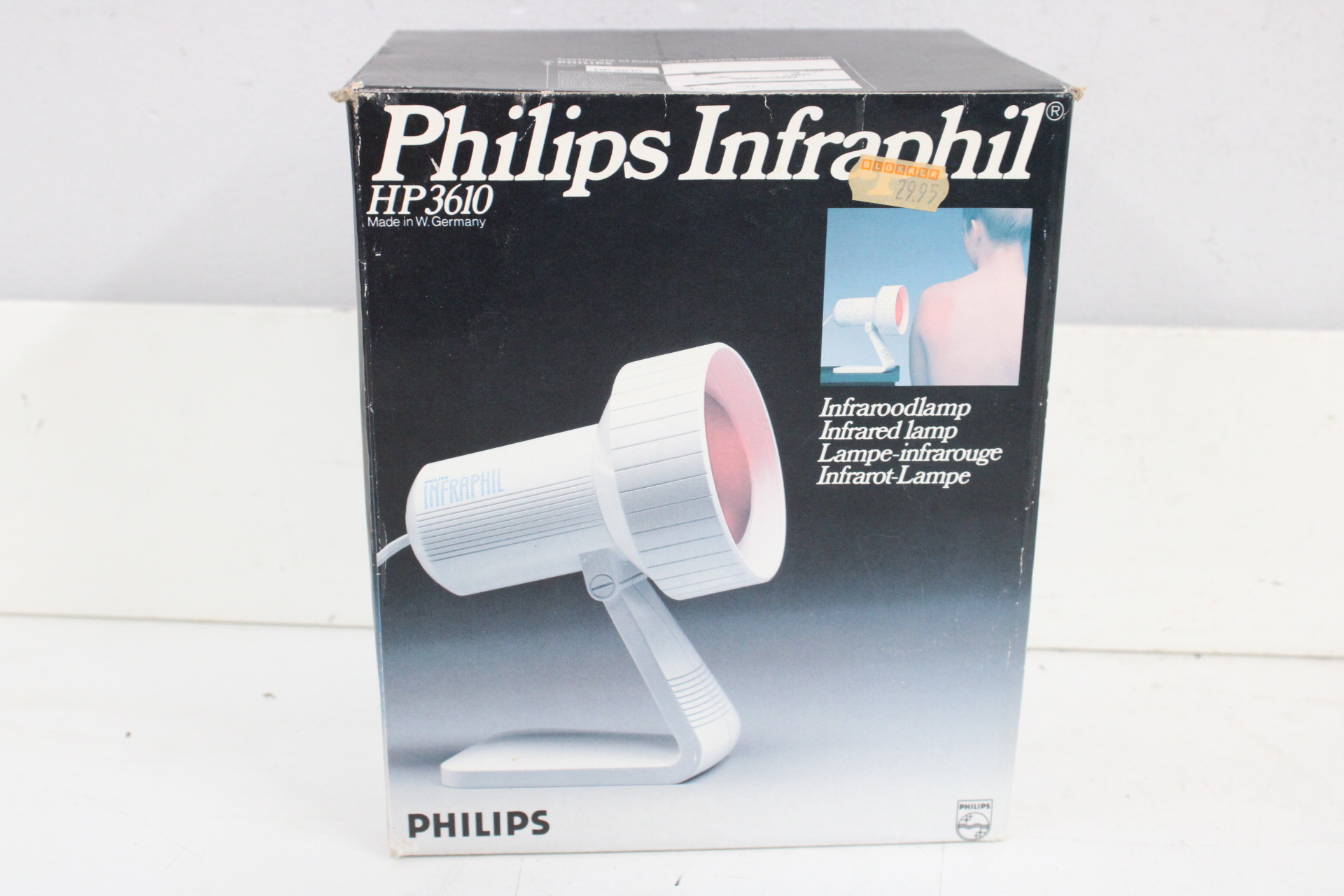 Philips Infraphil Infraroodlamp'' – foto 5 – kavel bij GSD Auctions, Zoeterwoude