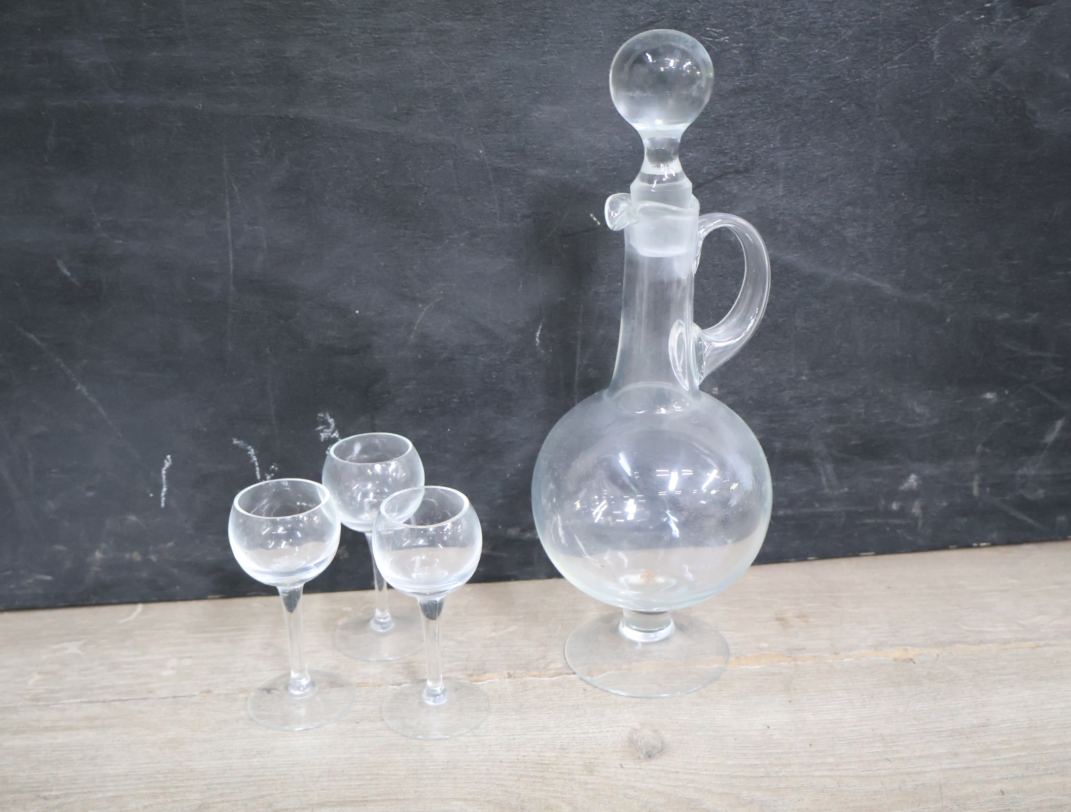 Kristallen Karaf met 3 Glazen'' – foto 3 – kavel bij GSD Auctions, Zoeterwoude