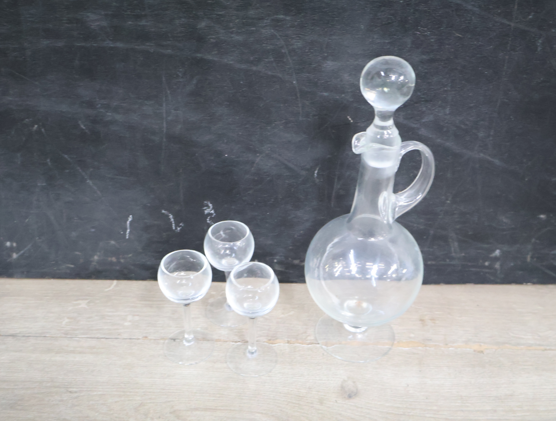 Kristallen Karaf met 3 Glazen'' – foto 4 – kavel bij GSD Auctions, Zoeterwoude