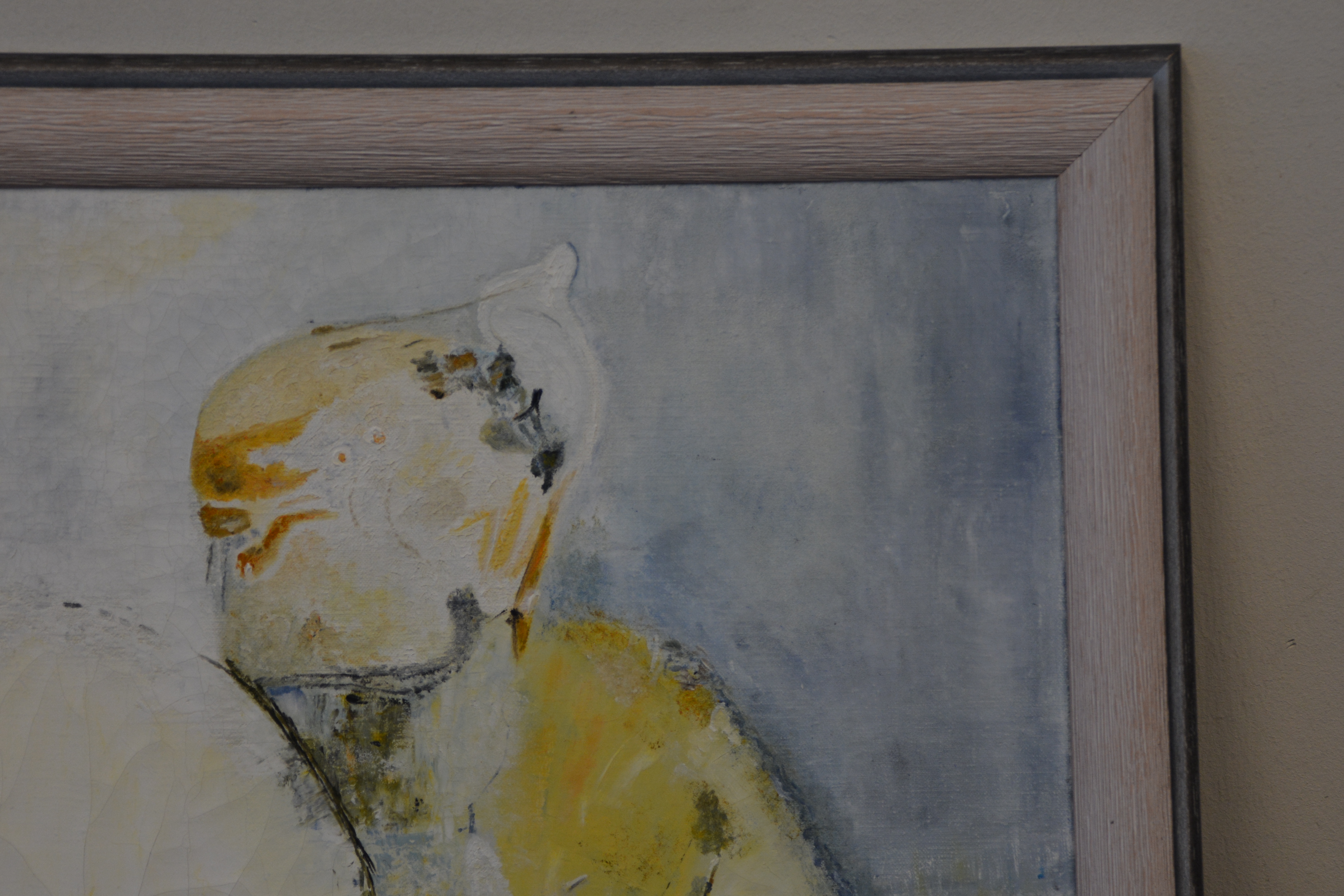 Modern schilderij van C.C. Koops: "3 Mensen".'' – foto 5 – kavel bij GSD Auctions, Zoeterwoude