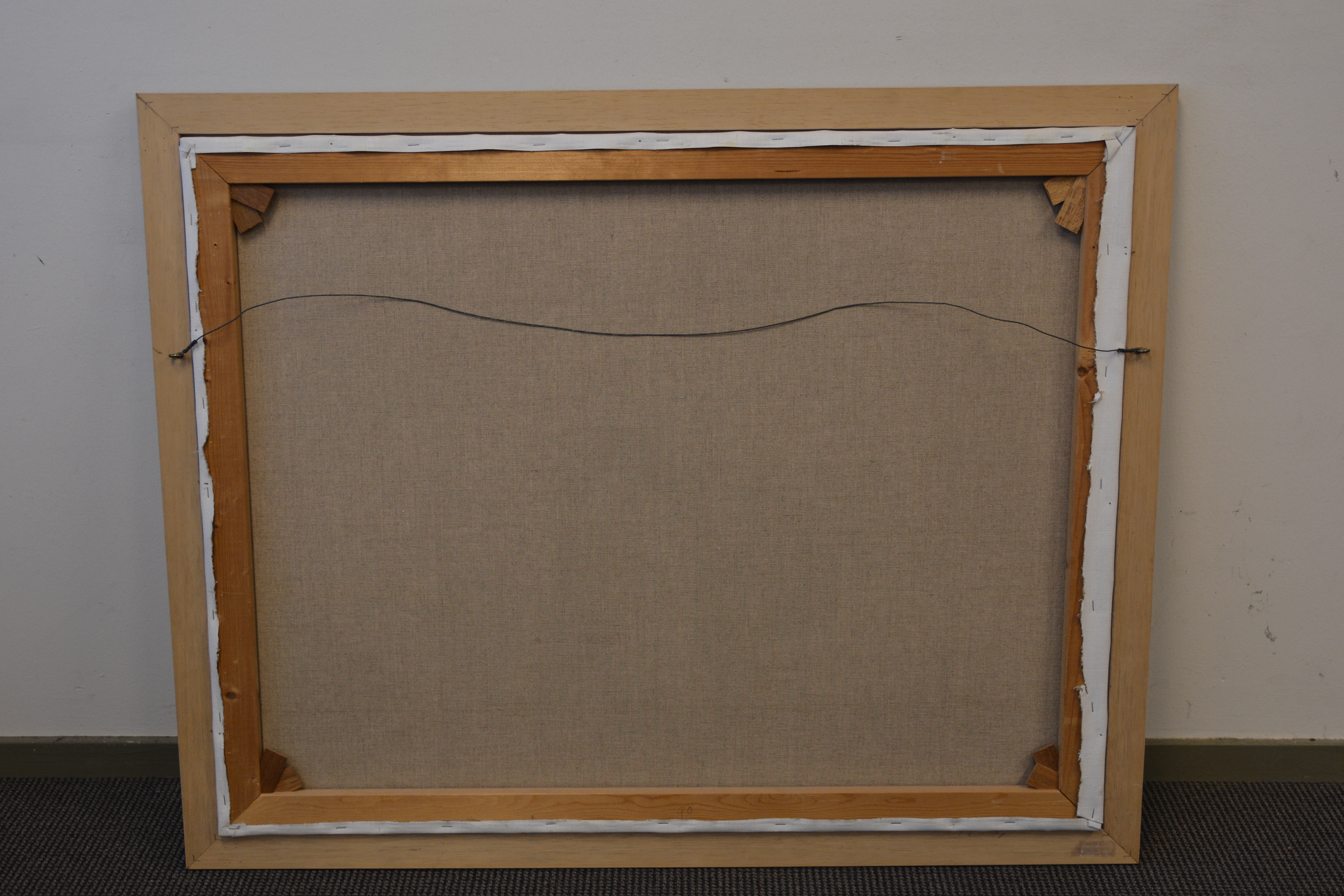 Modern schilderij van C.C. Koops: "3 Mensen".'' – foto 10 – kavel bij GSD Auctions, Zoeterwoude