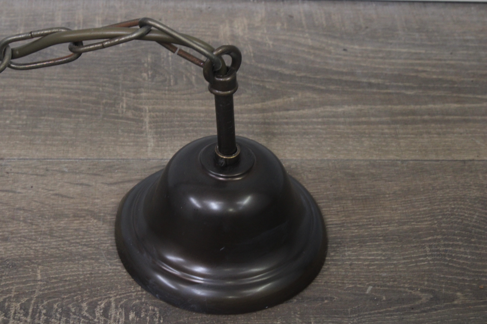 Hanglamp met witte glazen kap'' – foto 4 – kavel bij GSD Auctions, Zoeterwoude