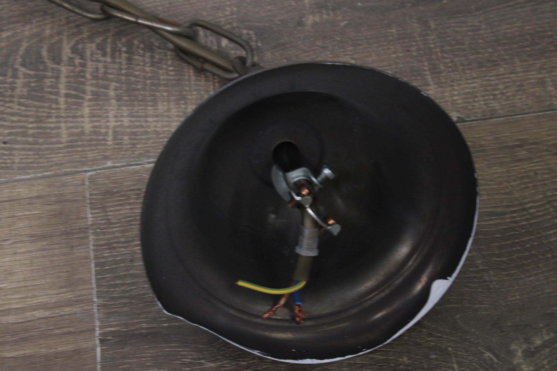 Hanglamp met witte glazen kap'' – foto 5 – kavel bij GSD Auctions, Zoeterwoude
